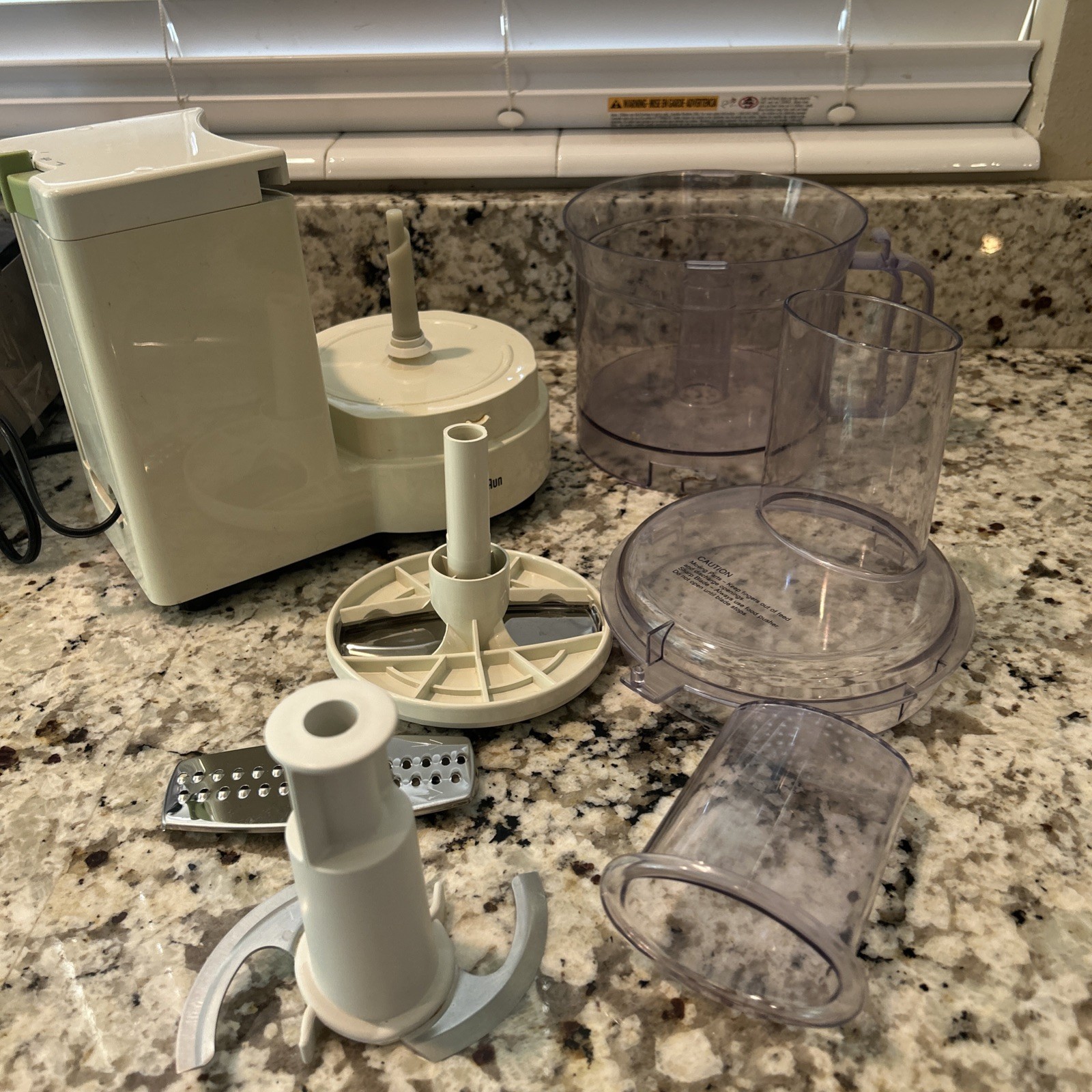Braun Food Processor 4176 Made In Germany Rarely Used See Pictures Tested Works