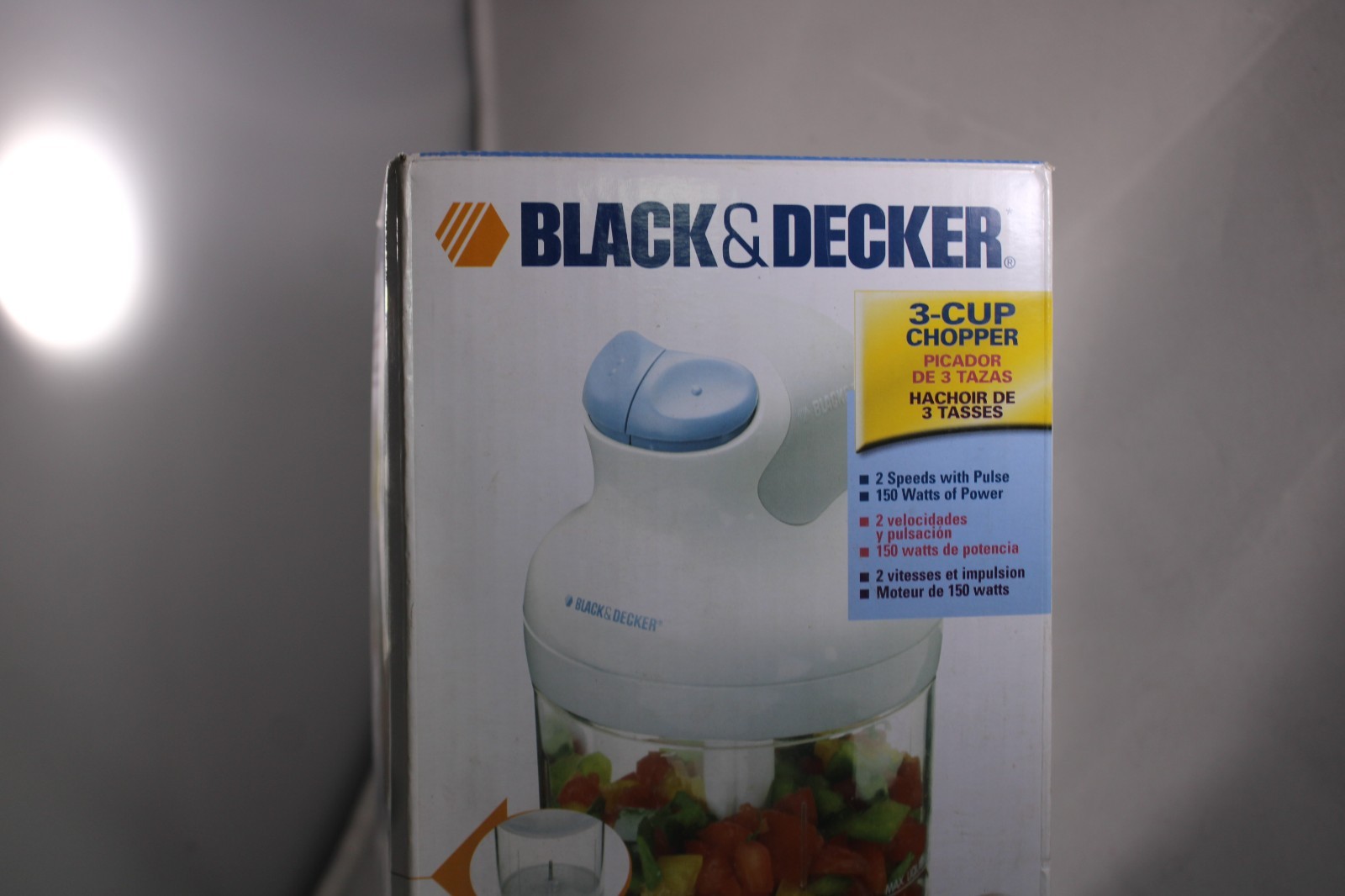 Black & Decker Ergo 3 Cup Deluxe Chopper Model #EHC650