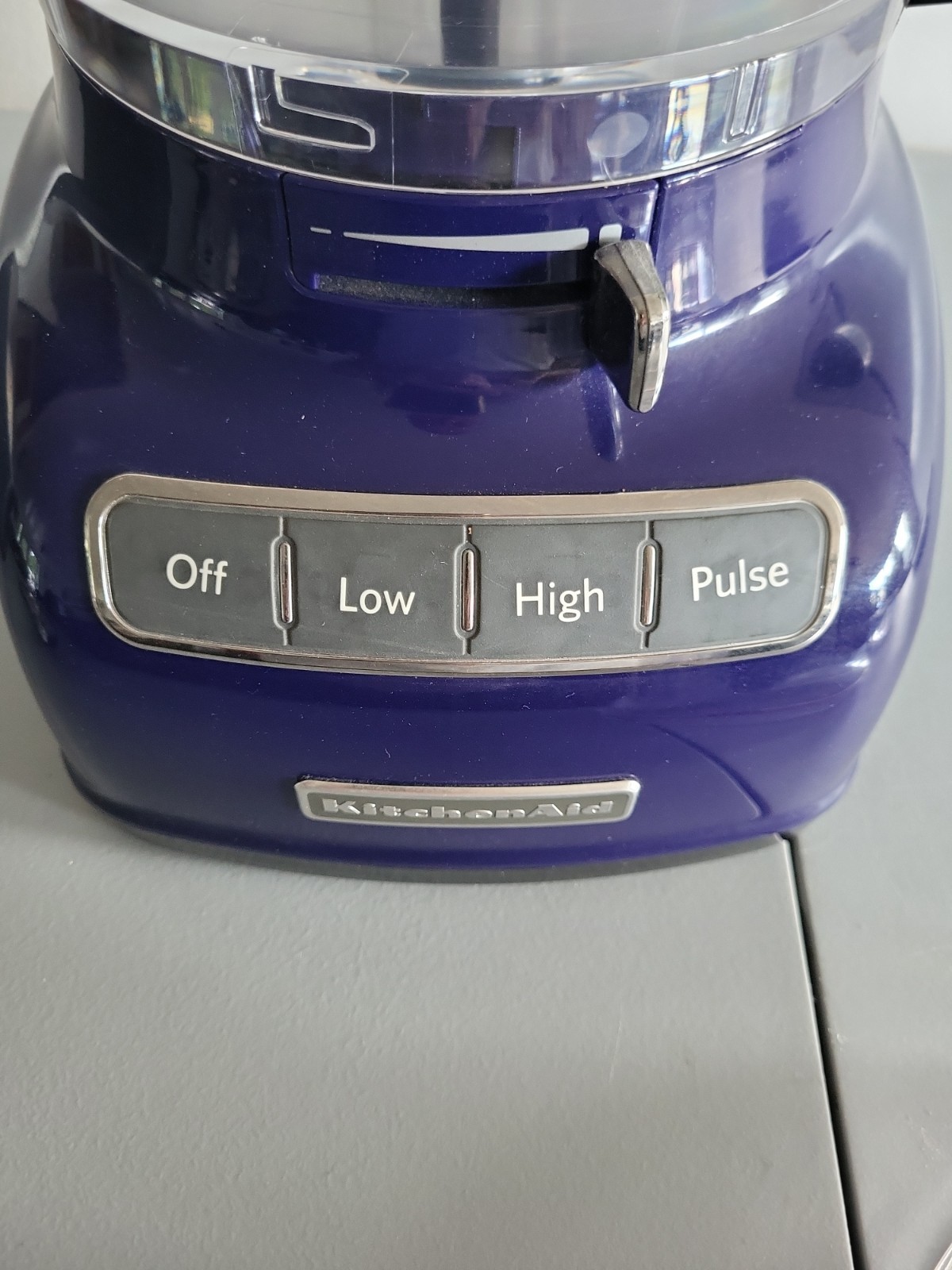 KitchenAid KFP0930BU 9 Cup Food Processor With Accessories Blade Kit-Cobalt Blue
