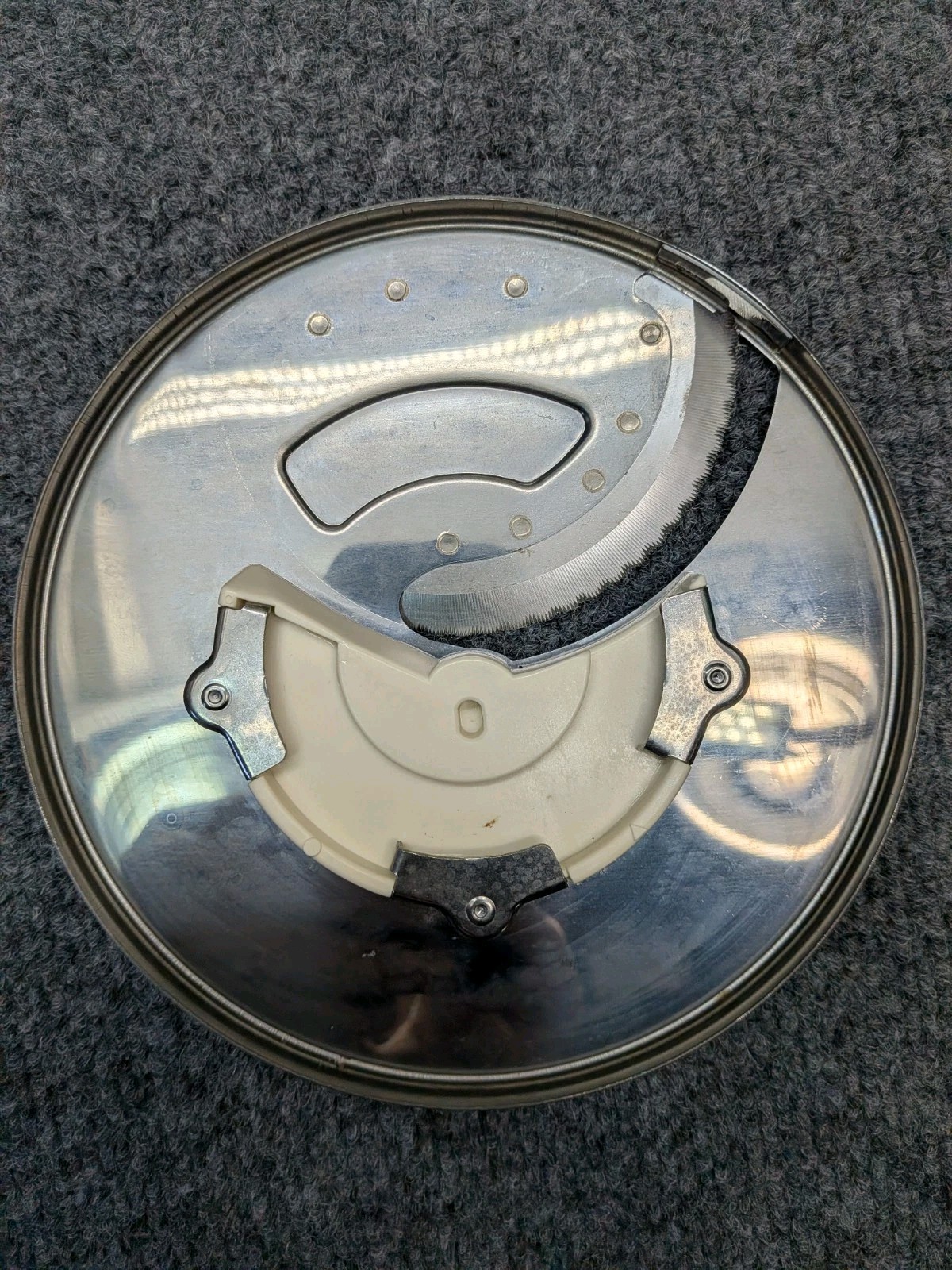 Cuisinart Food Processor Disc Set 7 Blades FS MS 2mm 4mm 8mm 3×3 6×6 w/ Holder