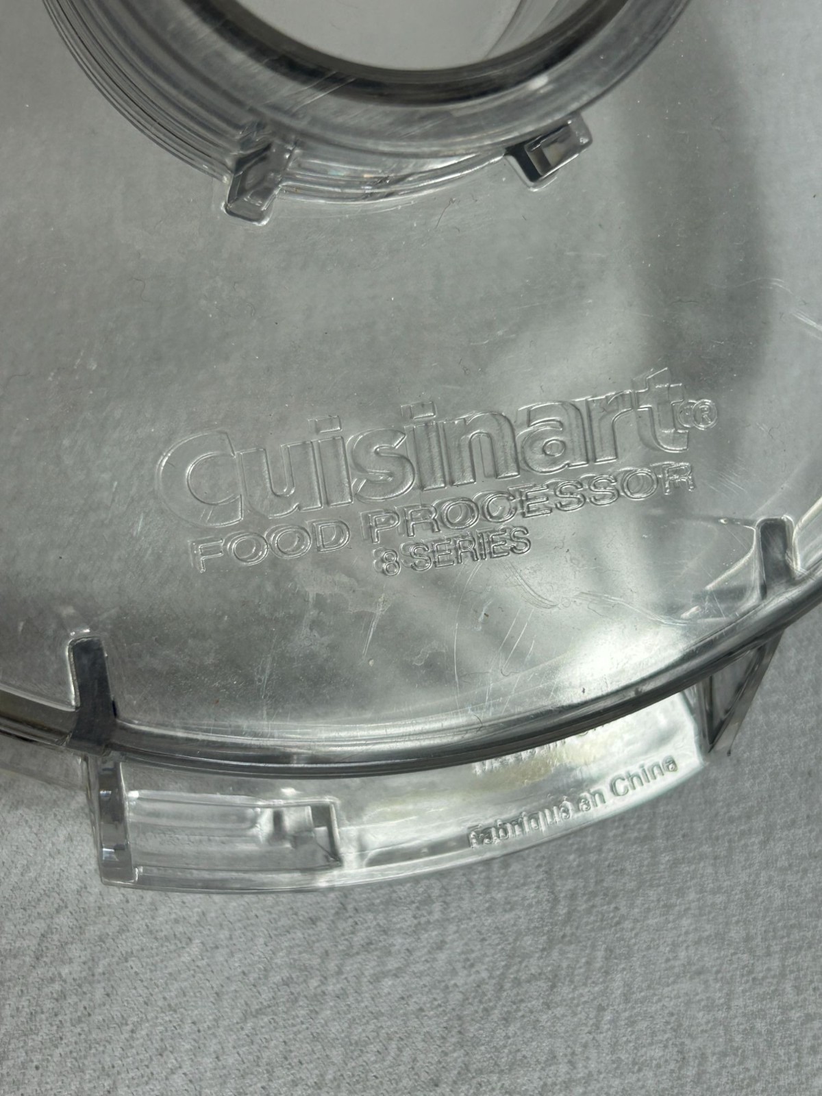 Cuisinart Food Processor Replacement Lid w/ Cap DLC-806G TXT – LID & CAP ONLY