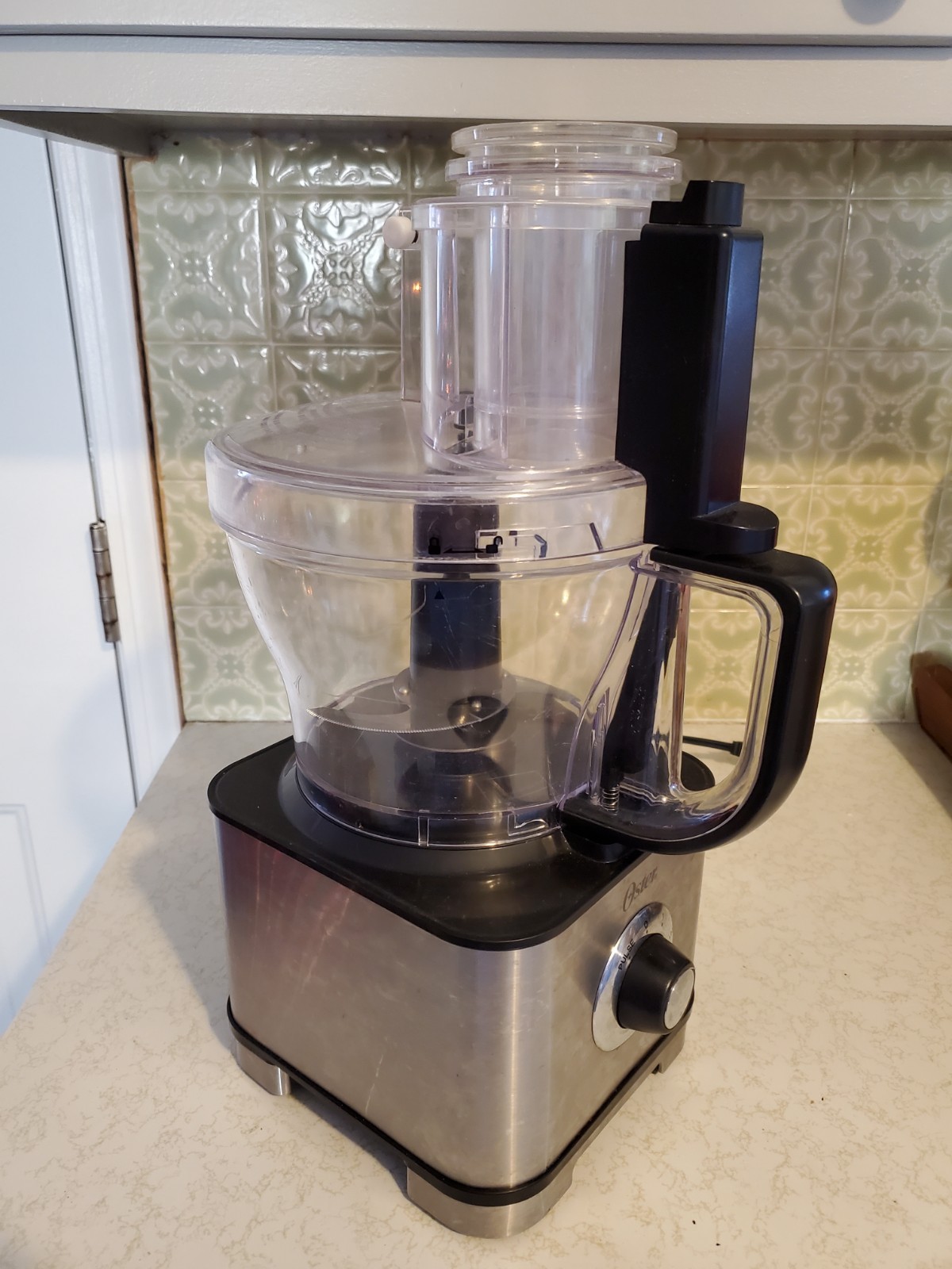 Oster 14 Cup Food Processor FPSTFP4253 Clean Tested Works Excellent Condition