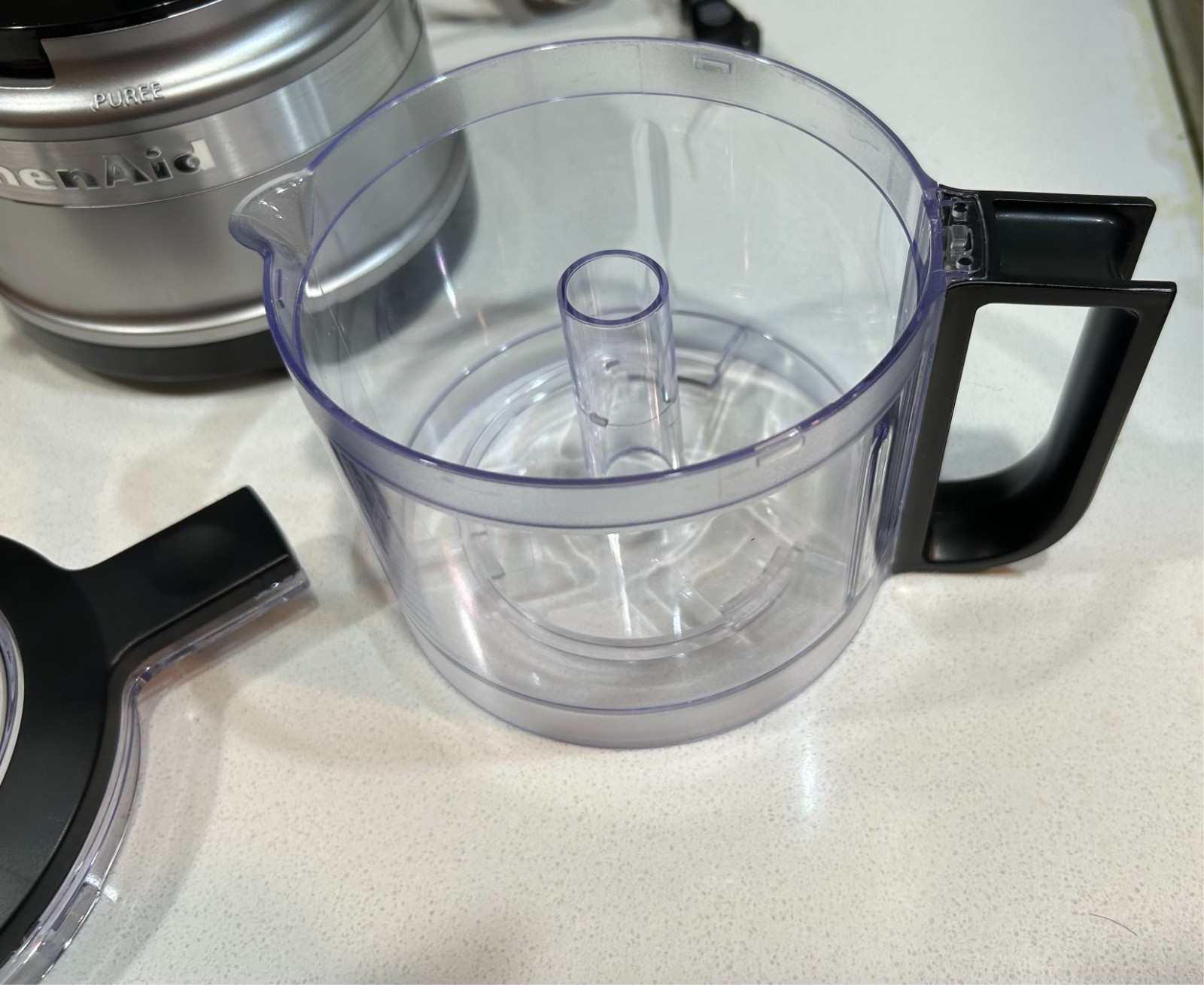 KitchenAid 3.5 Cup Mini Food Processor – KFC3516 – Light Silver: 2-Speed Chopper