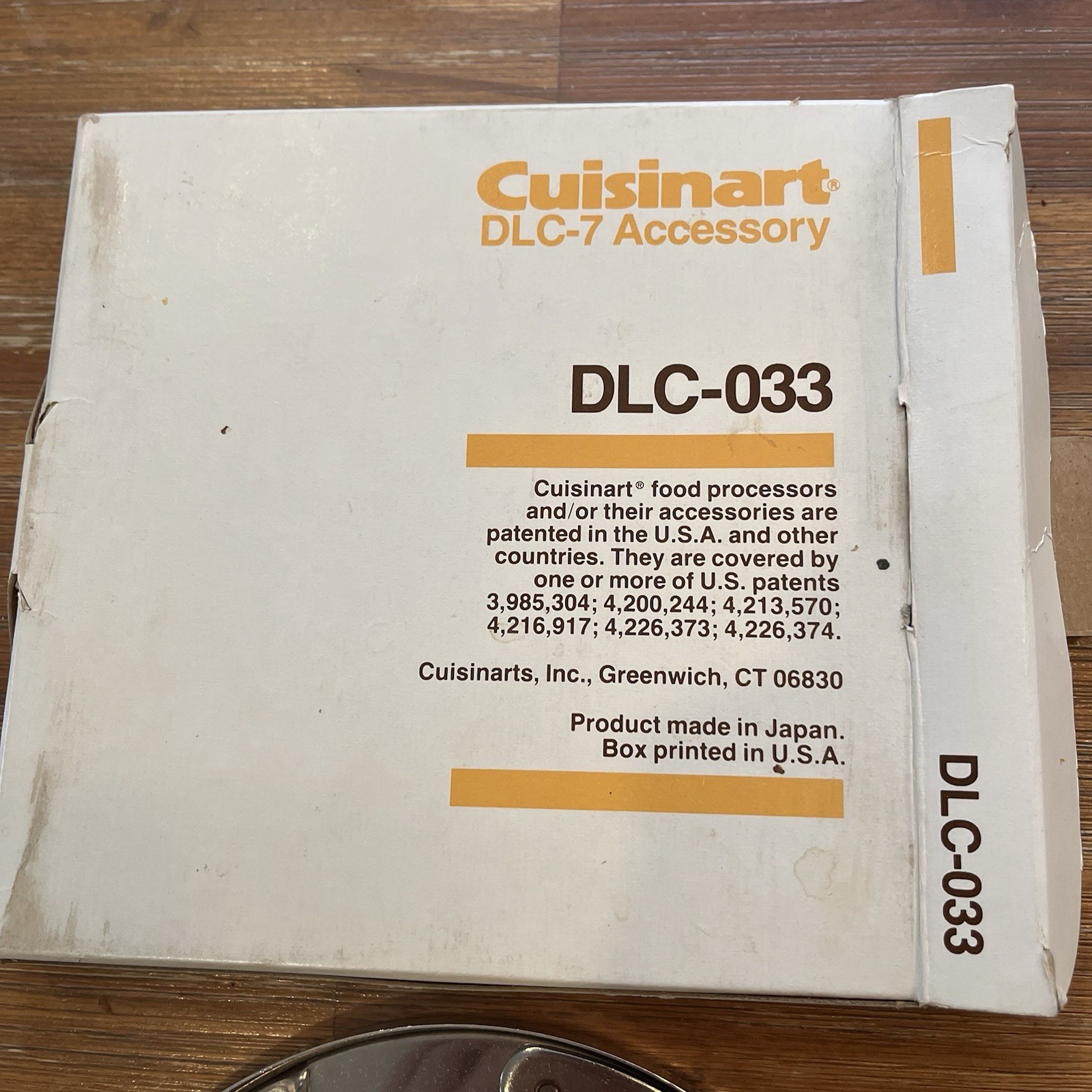 Cuisinart DLC-033 Square Julienne Disc 3mm 1/8″ for DLC-7 Series