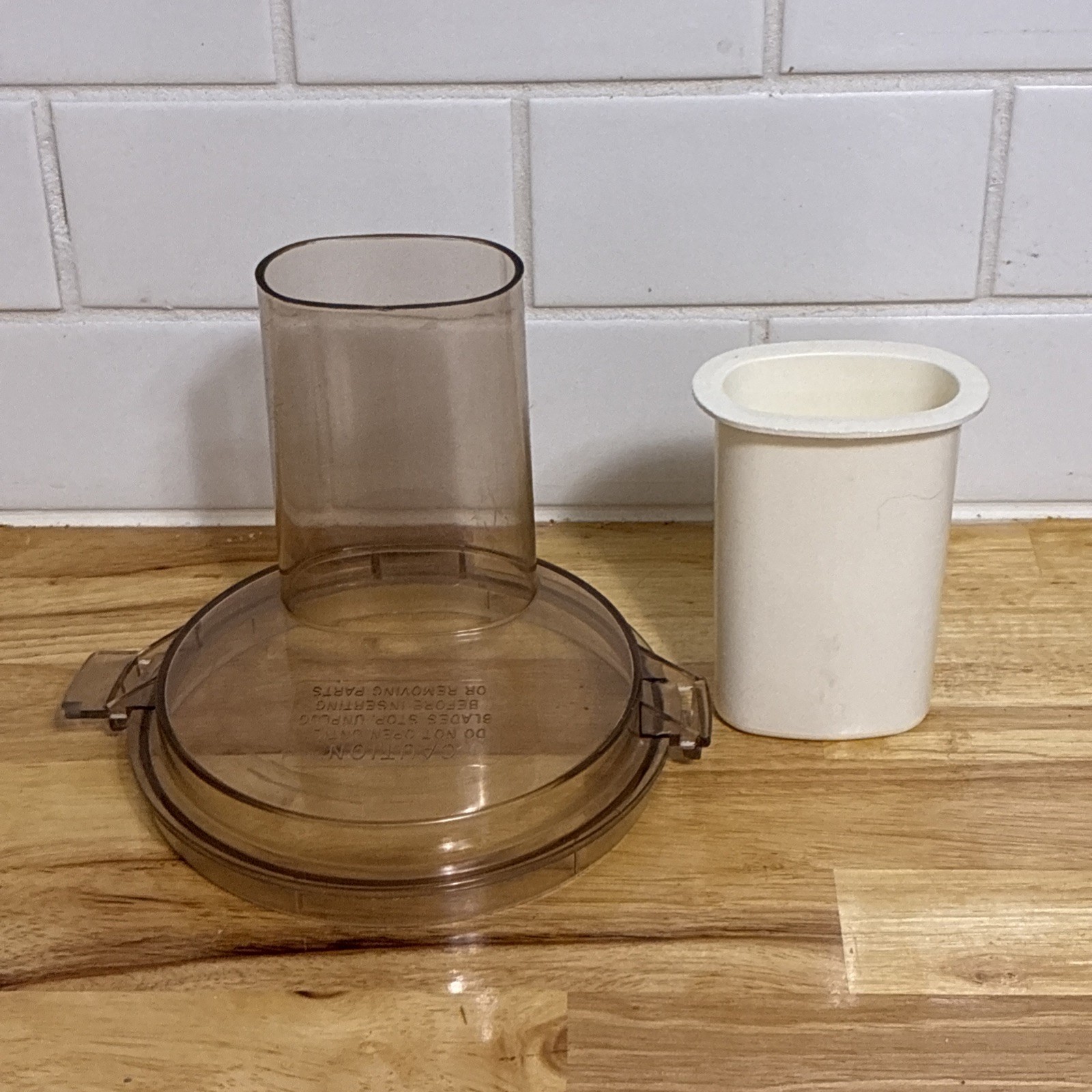 Genuine Lid & Pusher for Vintage Sears Counter Food Processor 400.823602