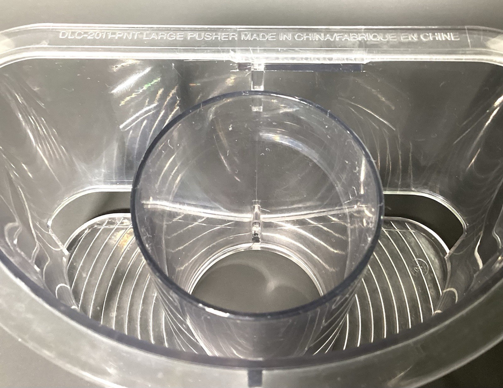 Cuisinart Prep 11 Plus DLC-2011-PNT LARGE Feed Chute Replacement NO PUSHER