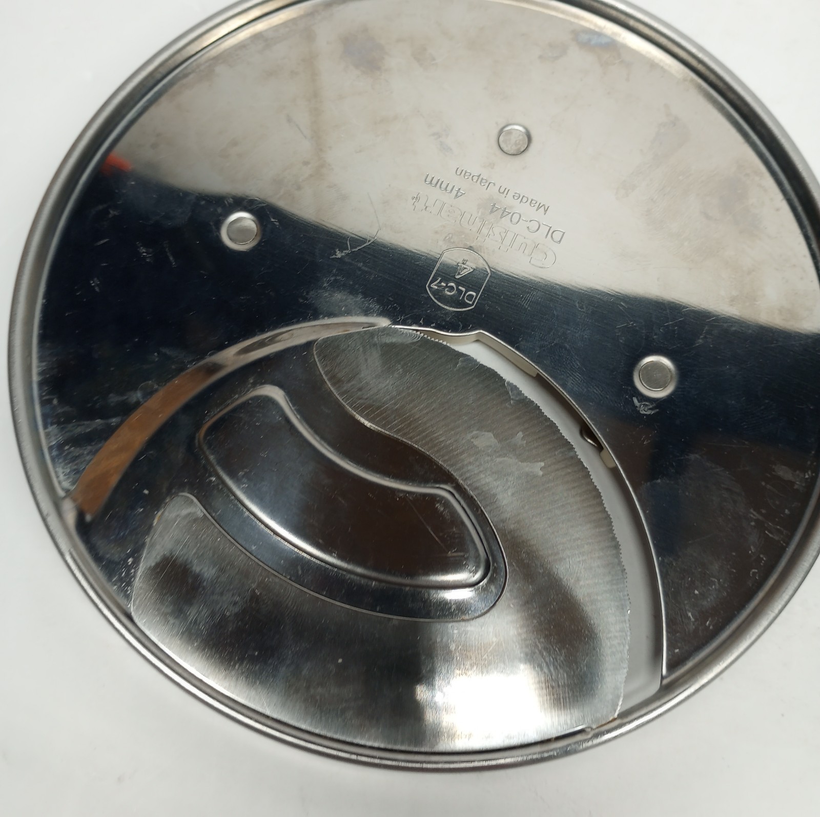Cuisinart DLC-7 Super Pro Food Processor Disc Blades DLC-037 & DLC-044 Lot Of 2