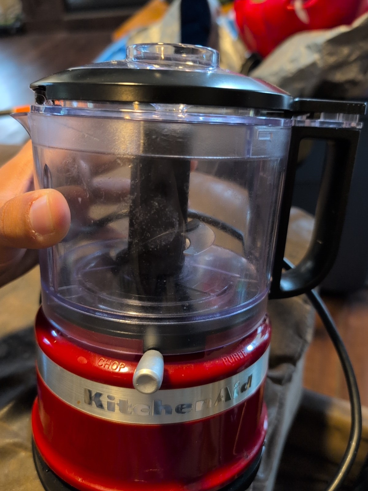 KitchenAid 3.5 Cup Mini Food Processor – Red )Kfc3516er)