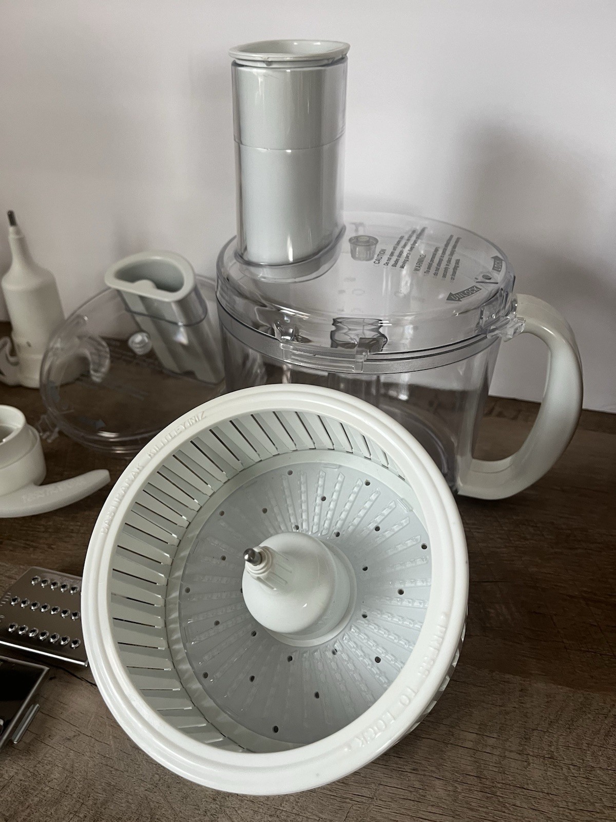 Bravetti Food Processor Accessories For KP80B XX80B Whipper Wisk Juice Extractor