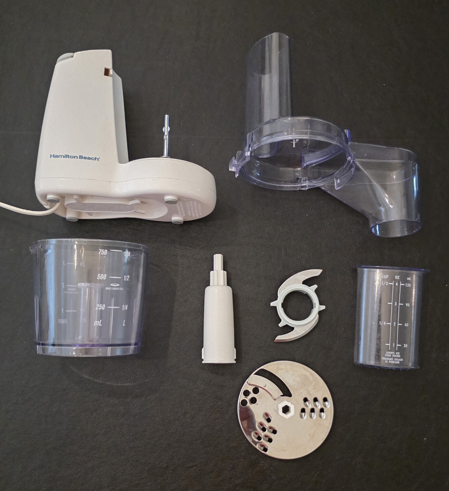 Hamilton Beach Chopper Slicer Salad Express Shooter Food Processor – 70160R