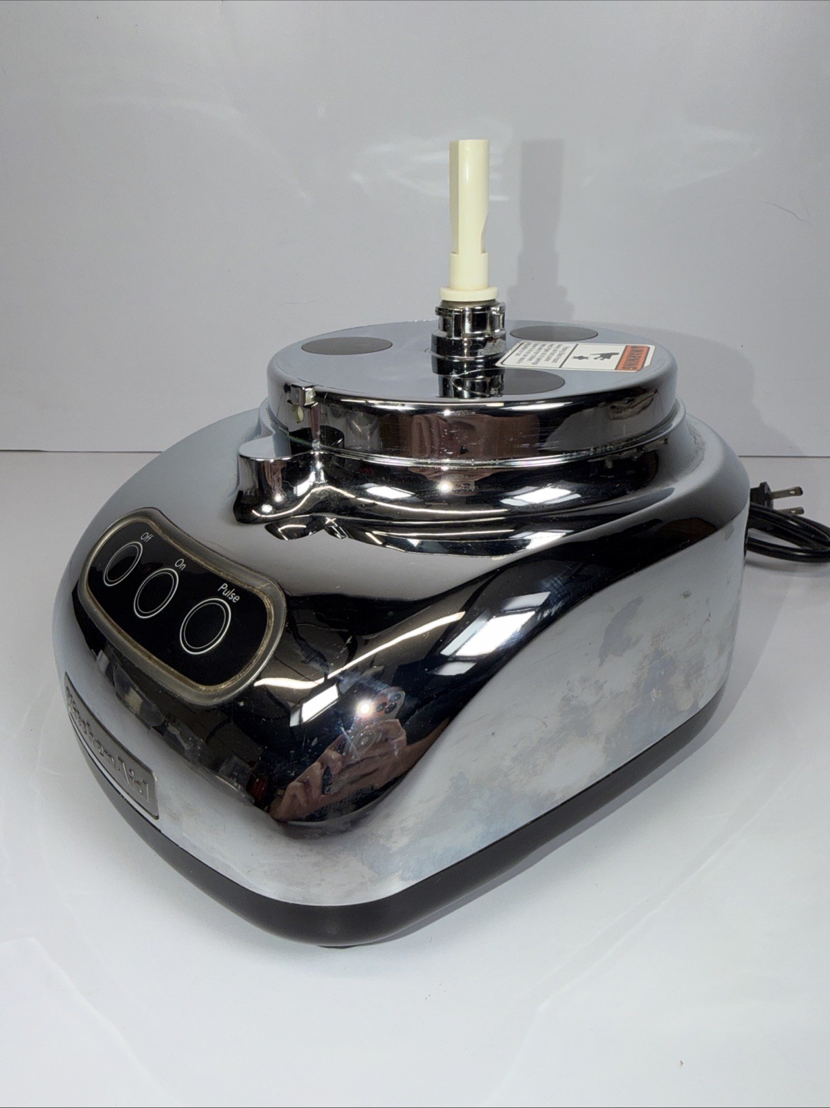 KitchenAid KFP740CR0 Food Processor Replacement Base Motor Only Chrome Works