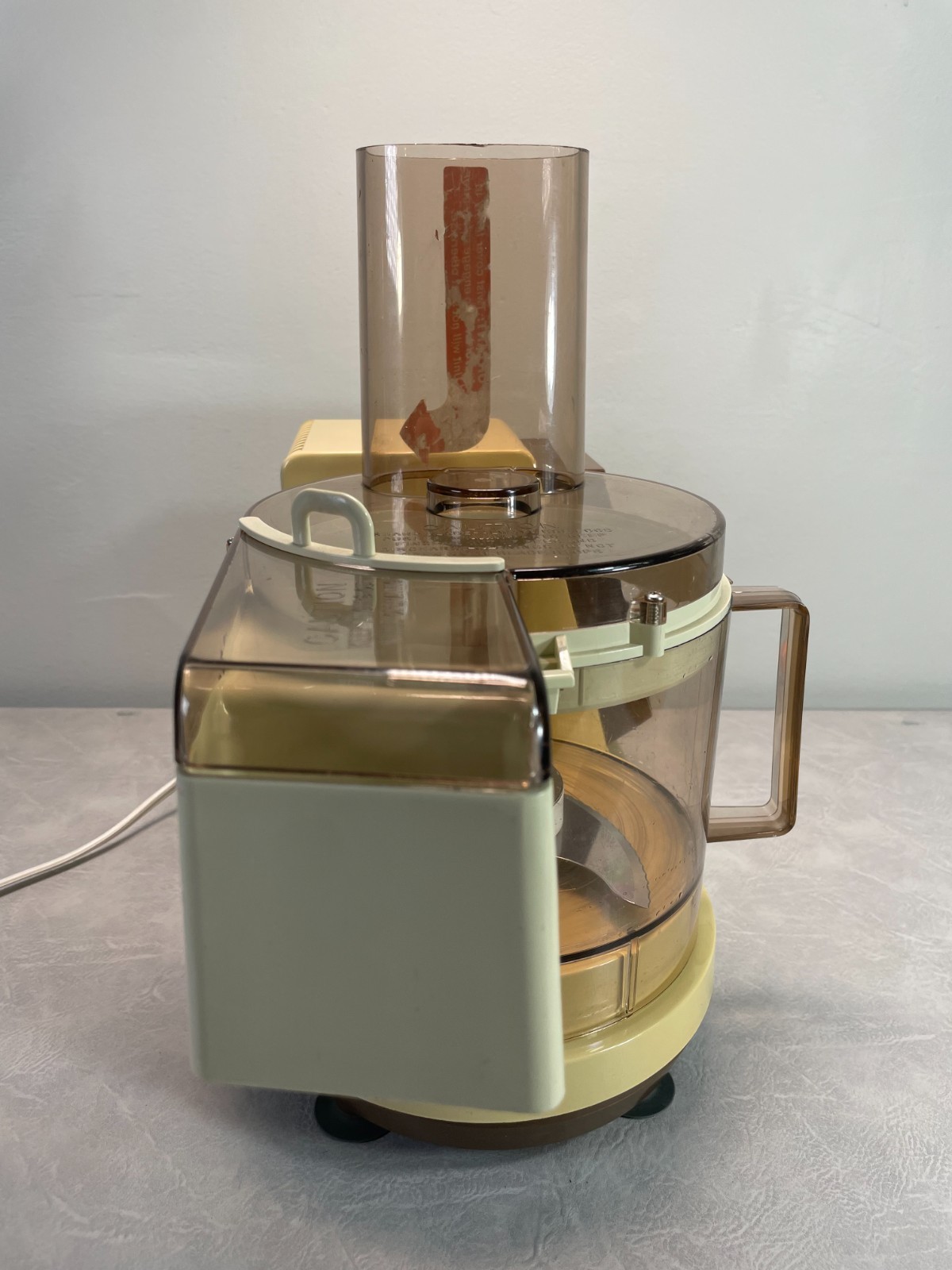 Vintage Sears CounterCraft 7 Speed Food Processor Model 400.693100 Tested Works