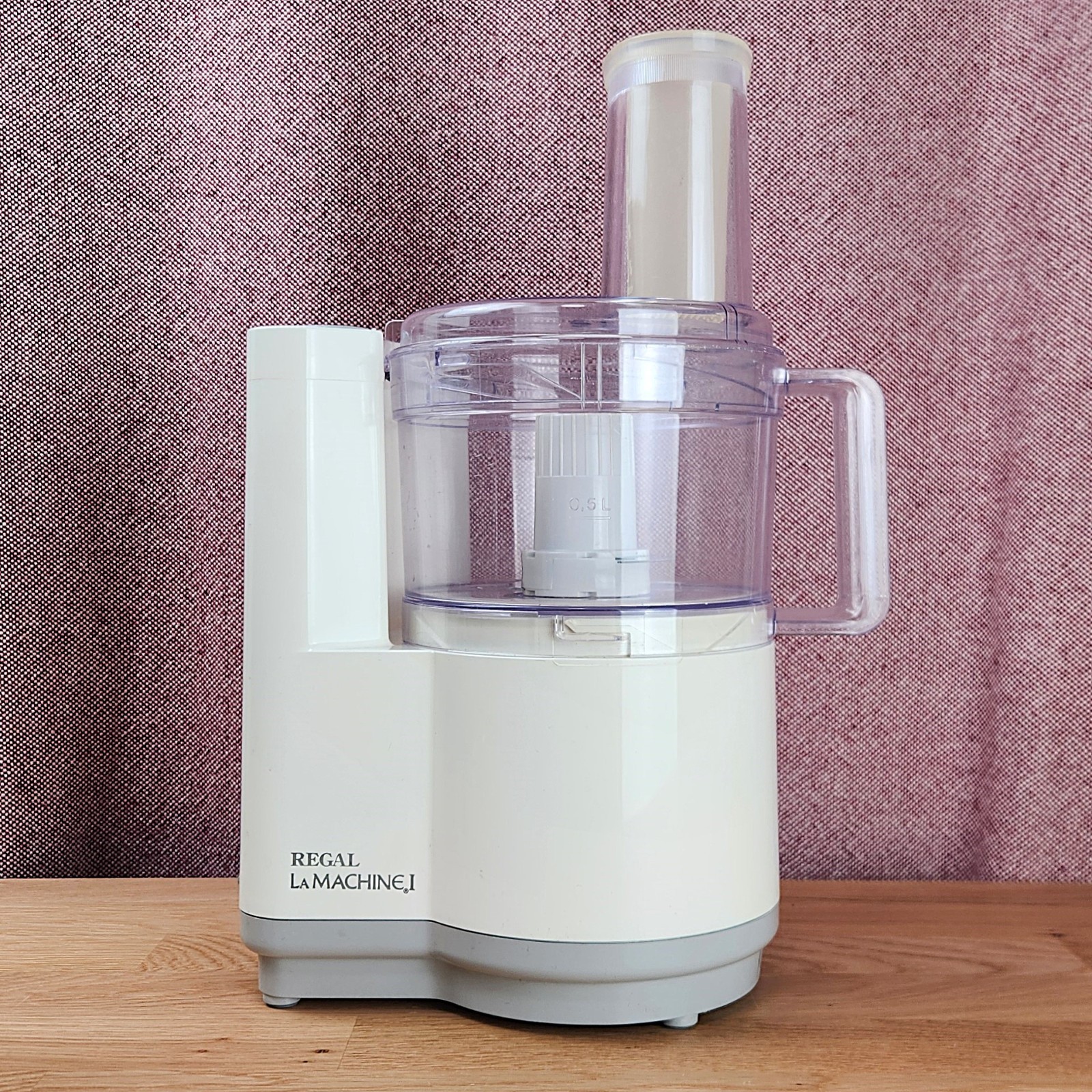 Vintage 1980s Regal La Machine I Food Processor Model K 300W 120V USA