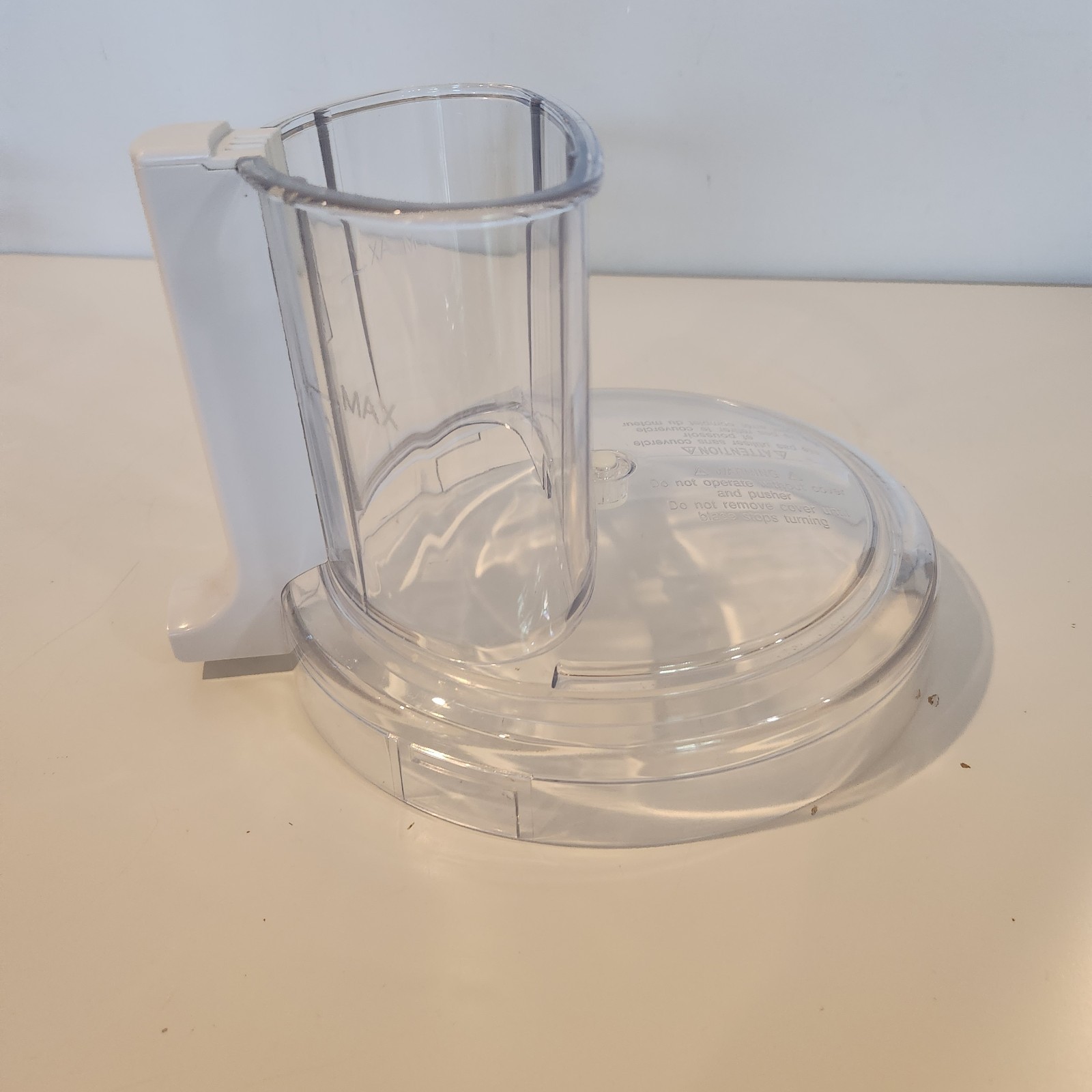 KitchenAid Food Processor Replacement Work Bowl Lid Cover Part KFPW761 White
