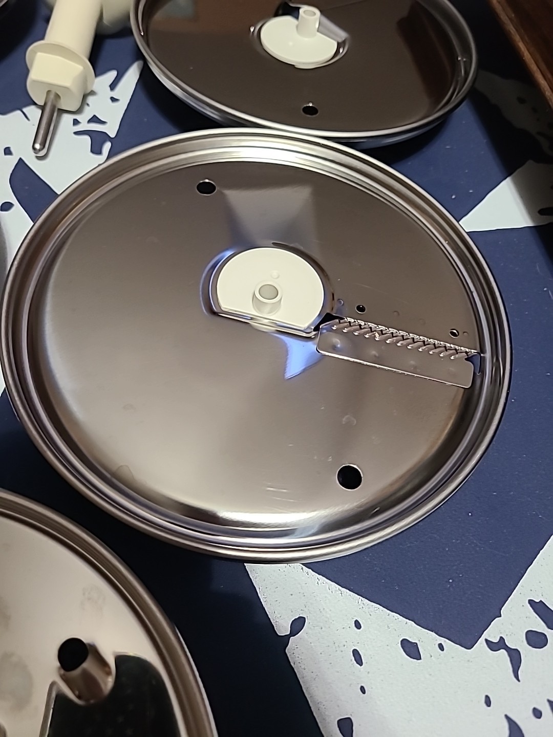 5 KitchenAid Blade Discs For Food Processor 9 or 12 Cup Plus The Stem