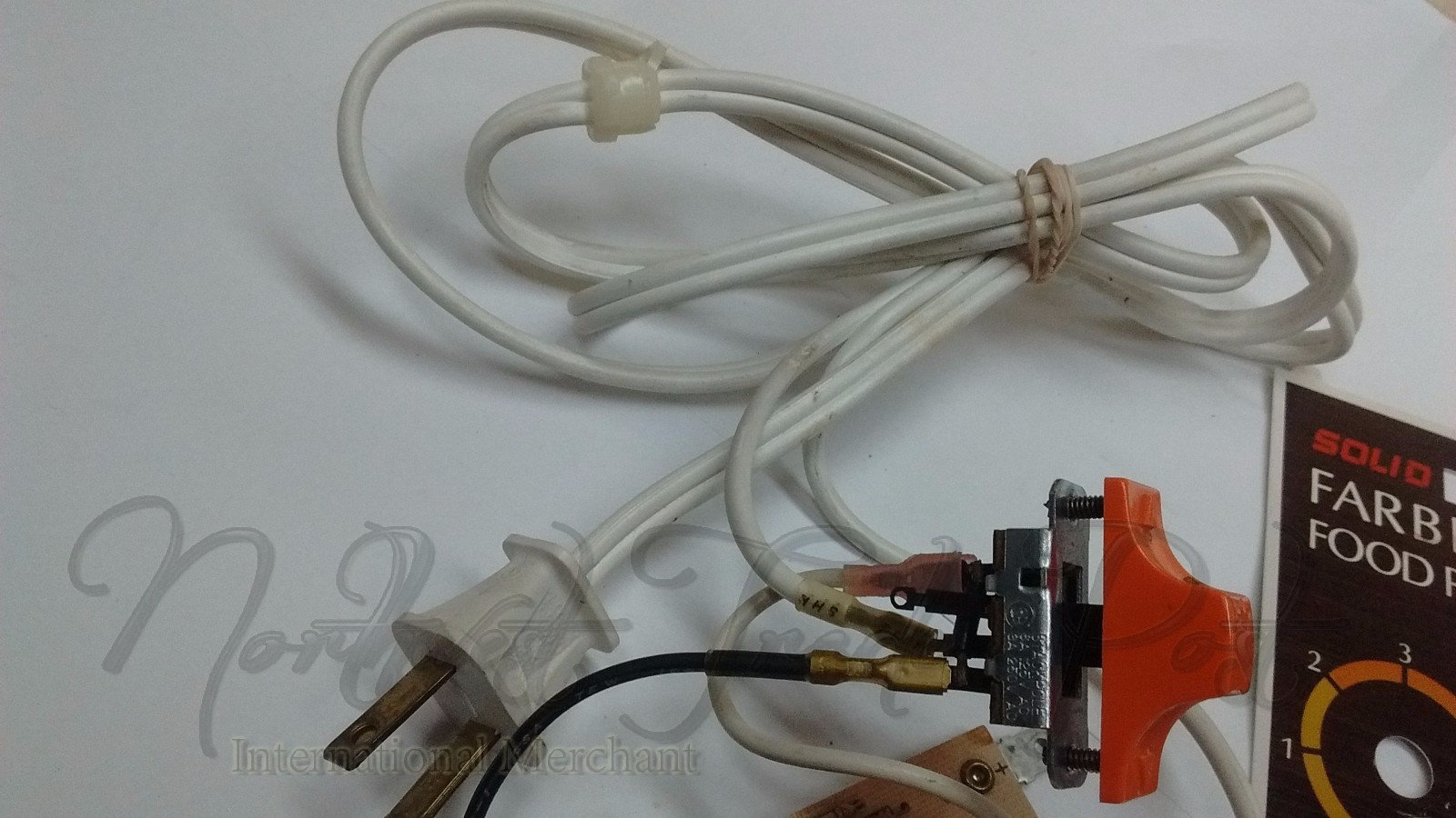 Farberware Replacement Control Panel Safety Lock + for Model 386 Food Processor