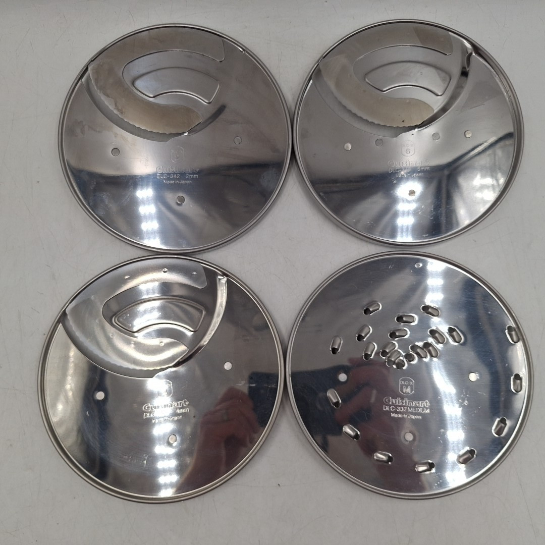 4 Cuisinart DLC-X Plus Discs DLC-337CH, DLC-342CH, DLC-344CH, DLC-346CH