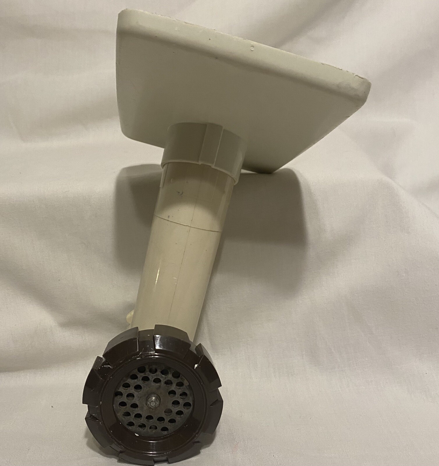 Vintage Moulinex Food Prep Machine Grinding Attachment w Fine Grinding Disk