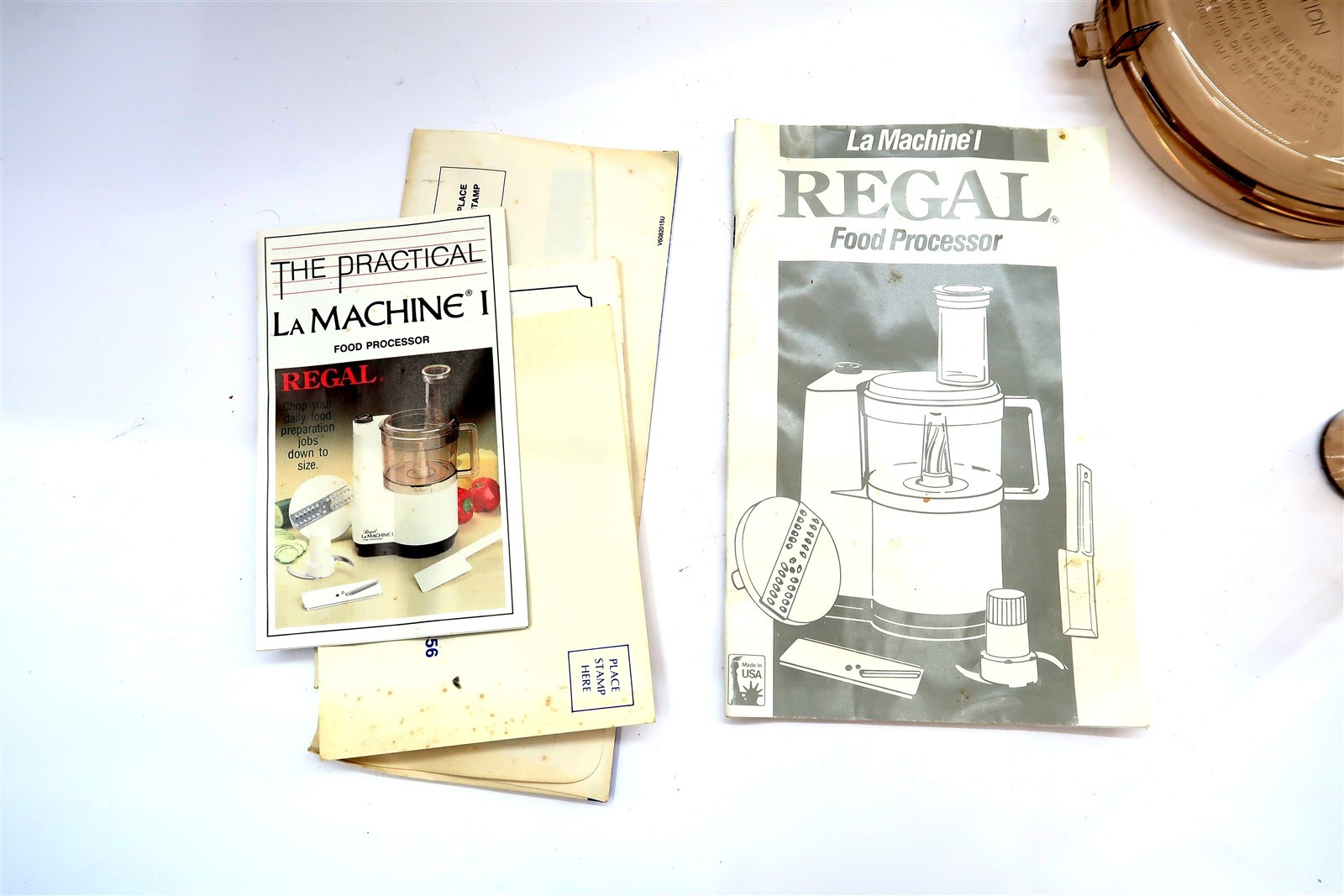 REGAL La Machine I Food Processor Model V813 in Original Box NEAR COMPLETE (n1)