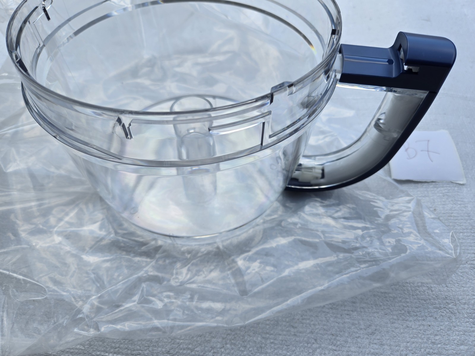 New OEM KitchenAid Work Bowl KFPW760 KFPW761 KFPM770 Blue OR PINK Handle