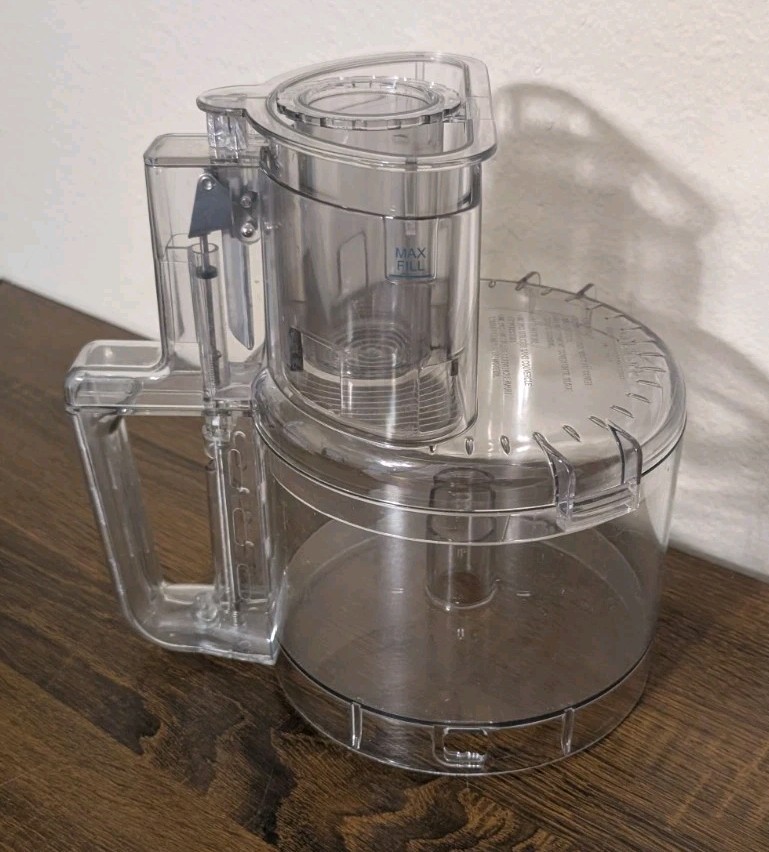 Cuisinart Prep 9 DLC-2007N Food Processor Work Bowl Lid Chute DLC-2007-WSN