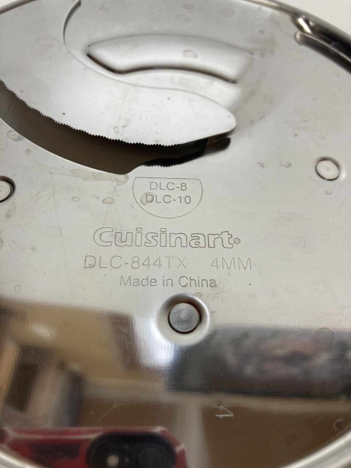 Cuisinart Custom Prep 11 Food Processor Slicing Blade Disc DLC-844TX 4mm