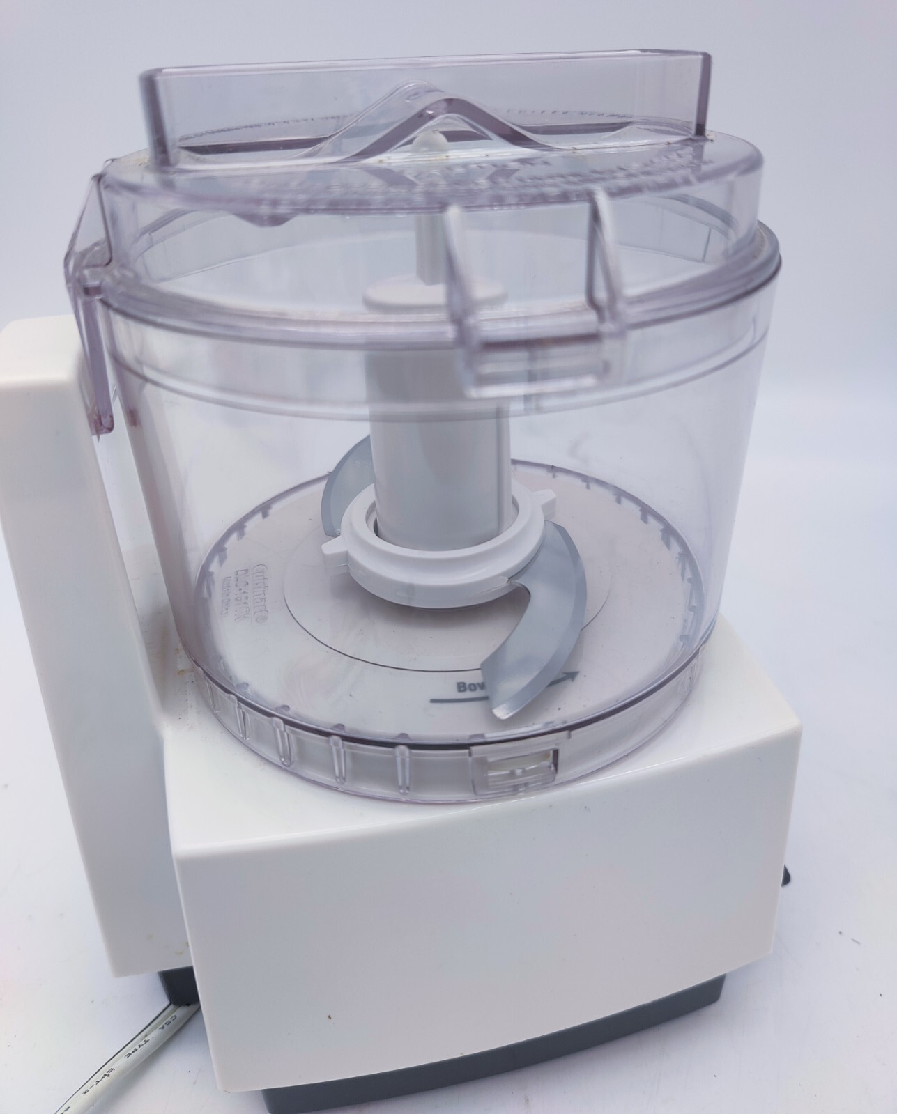 Cuisinart Mini Prep Food Chopper Processor DLC-1TX White -Tested- Clean w/ Blade