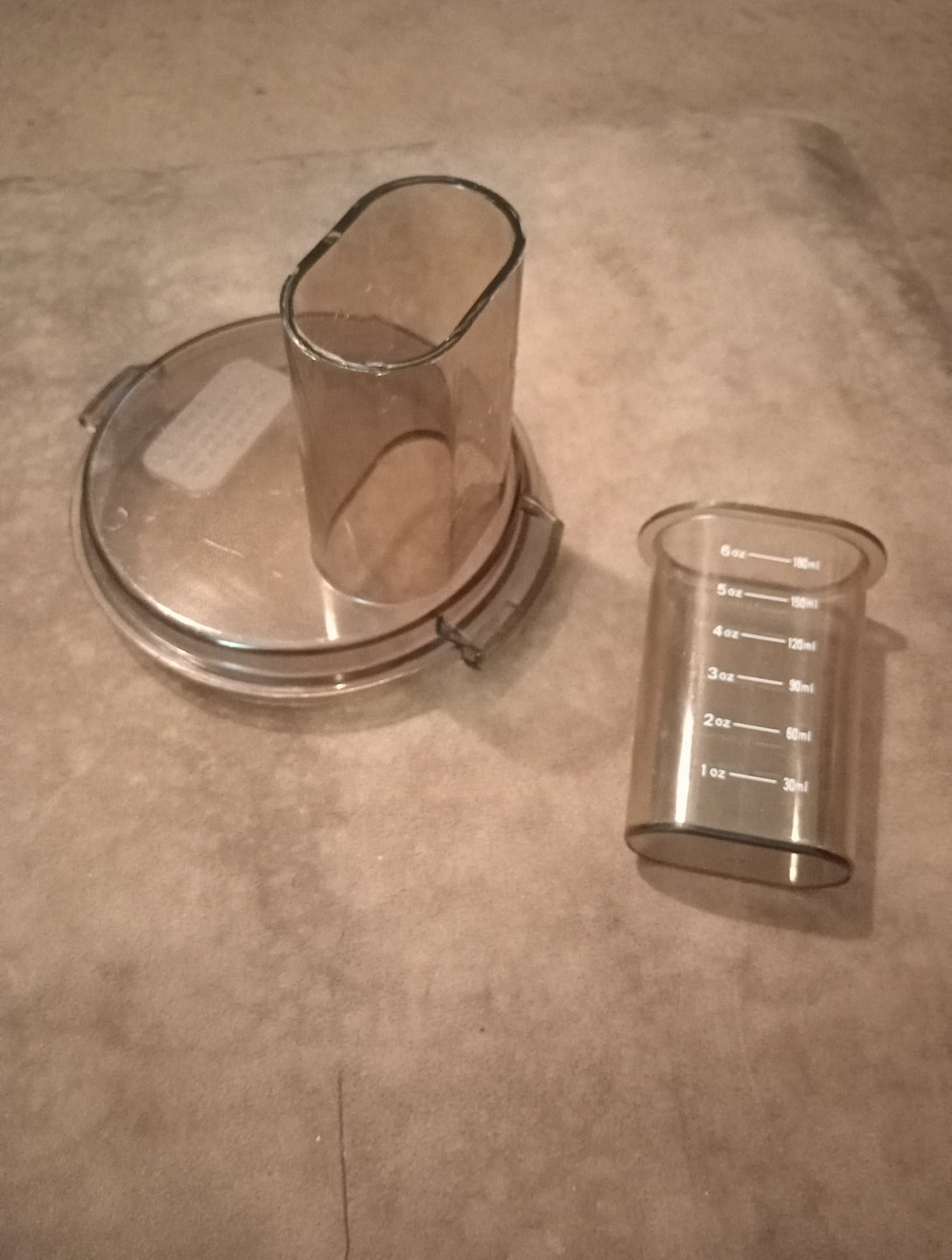 Vintage Food Processor Model 8320 JC Penney – Replacement Lid and Pusher Only