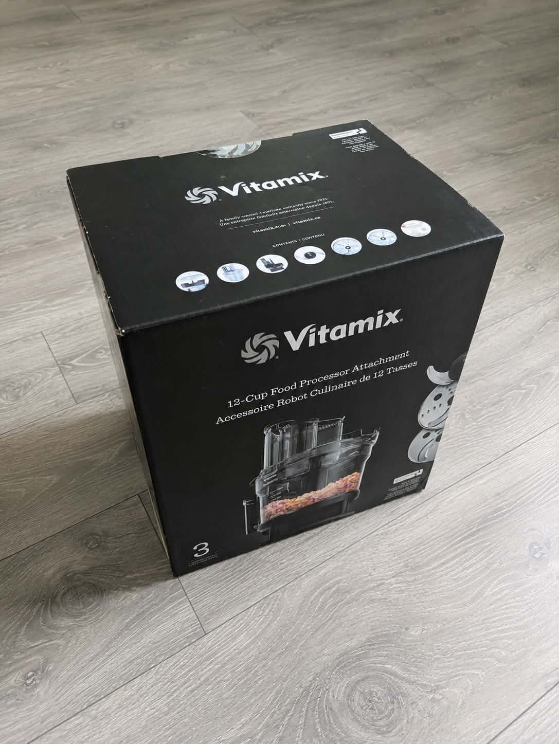 Vitamix 067591 12-Cup Full-Size Food Processor Attachment