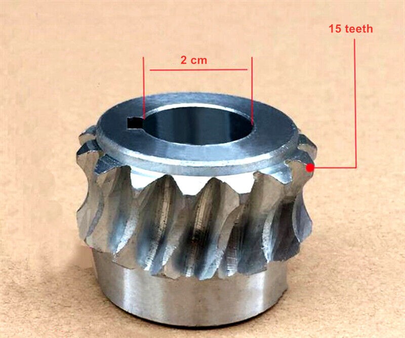 Meat Cutting Machine Accessories Worm Gear For Lijin QX/QH/QE/QW/QSJ-A/QSJ-B