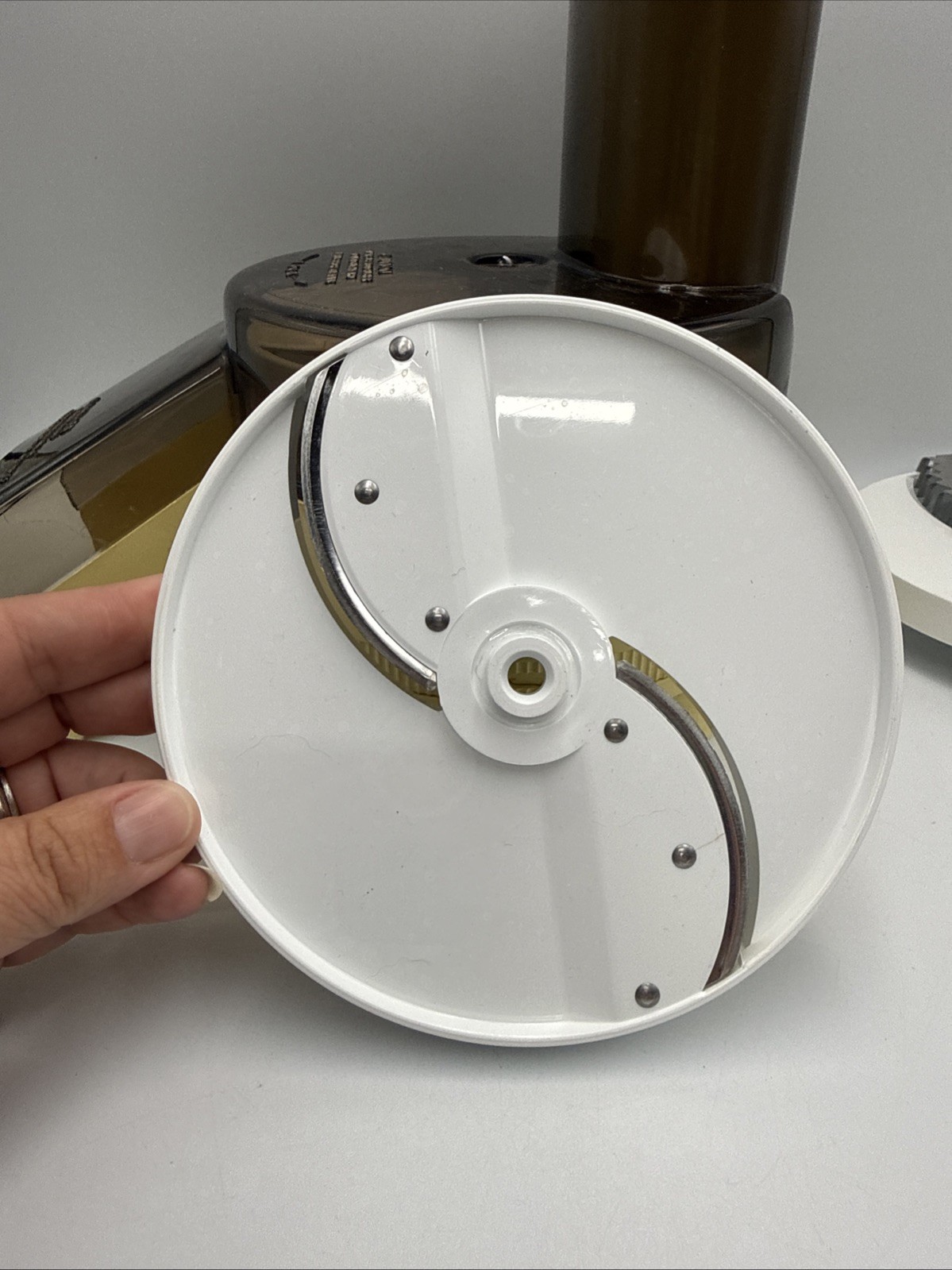 Oster Regency Kitchen Center Food Processor Attach Parts Cutter Disc Blades