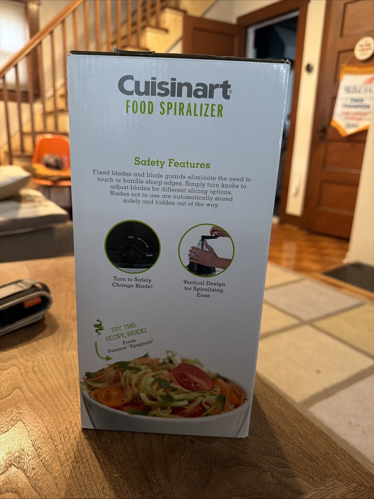 Cuisinart Food Spiralizer Manual Multifunctional Kitchen Gadget New CTG-00-SP14