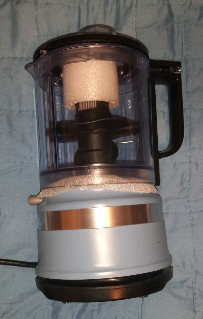 KitchenAid Food Chopper 3.5 Cup Matte Fog Blue Model KFC3516QVB – No Box