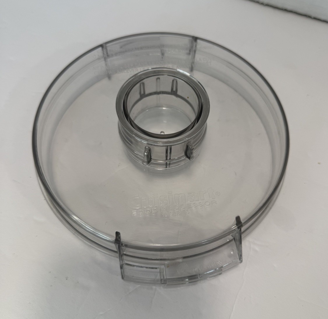 Cuisinart Pro Classic Food Processor Lid W/ Center Cap 10 Series # DLC-116GTX