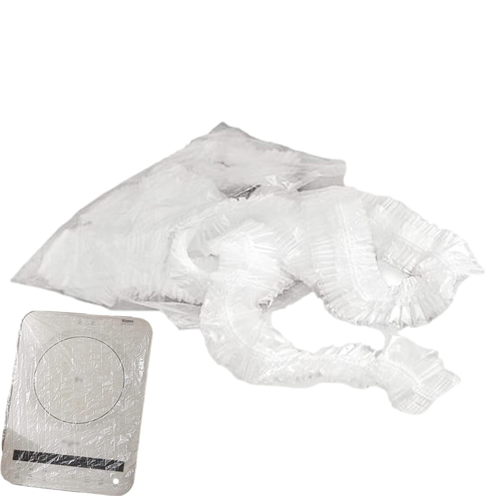 30pcs Thickened Dust Cover Transparent Kitchen Appliance Cover In Various Sizes