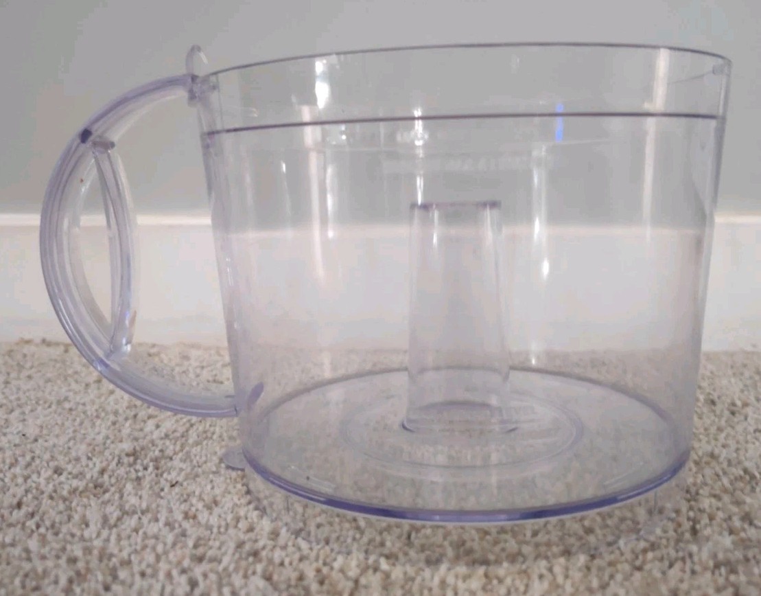 GE General Electric 4 Speed Food Processor Model 106622F REPLACEMENT BOWL ONLY