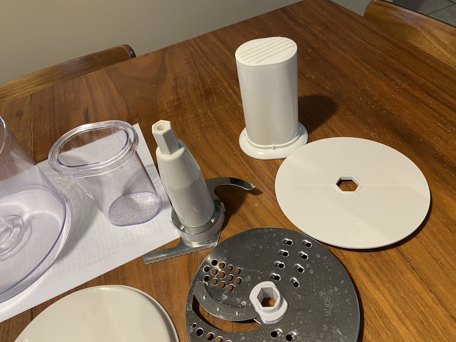 Black & Decker FP1445 Food Processor replacement PARTS BLADES Cover Pusher cup +
