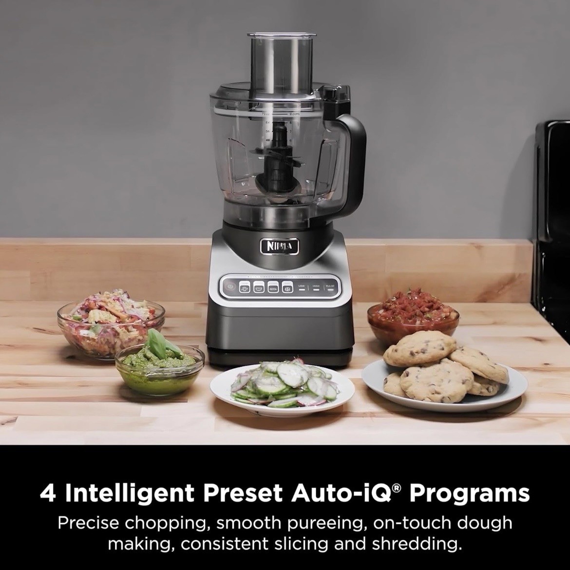 Ninja Professional Plus 9-Cup Food Processor 1000W, 3 Blades