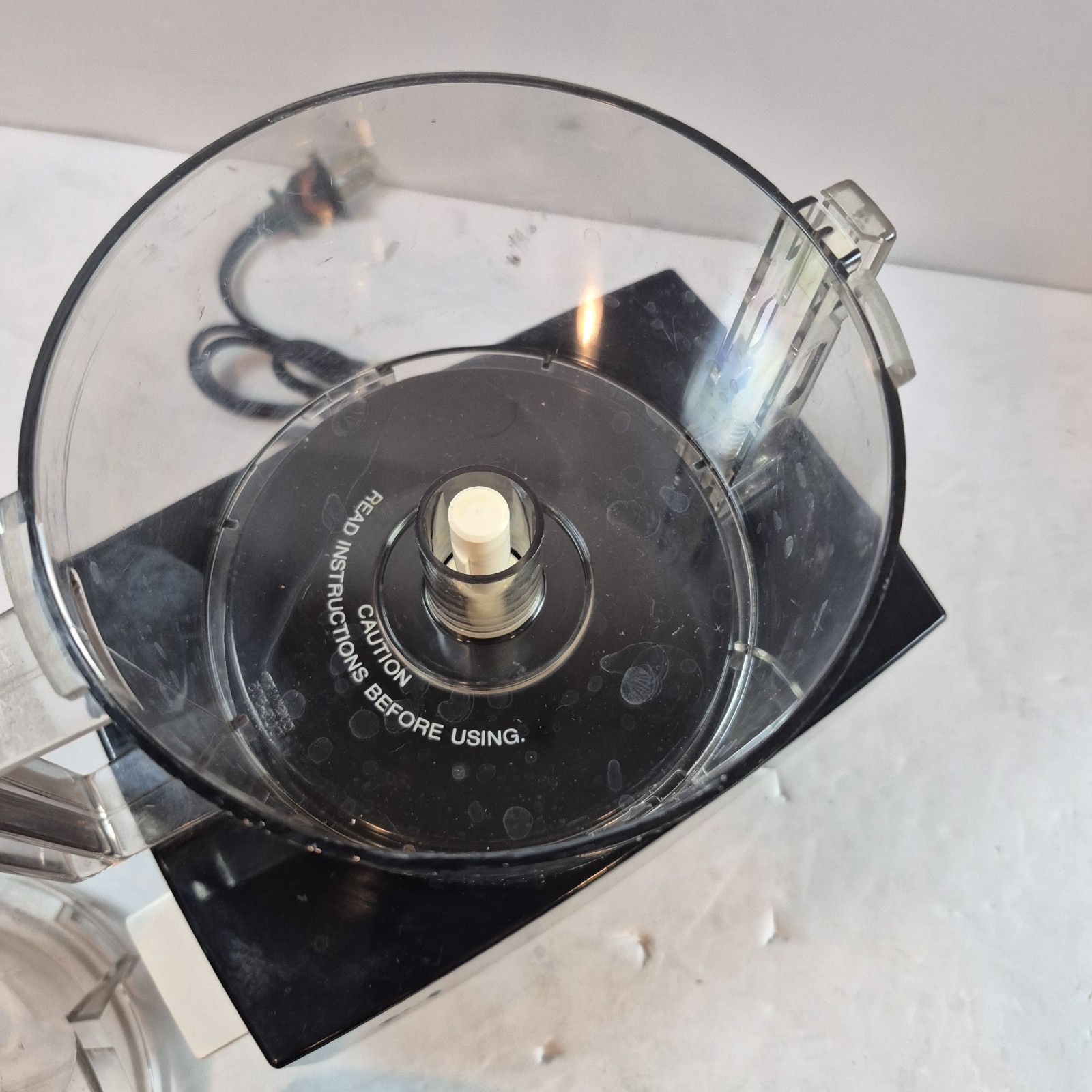 Cuisinart Little Pro Plus Food Processor Black Compact Complete Tested Working