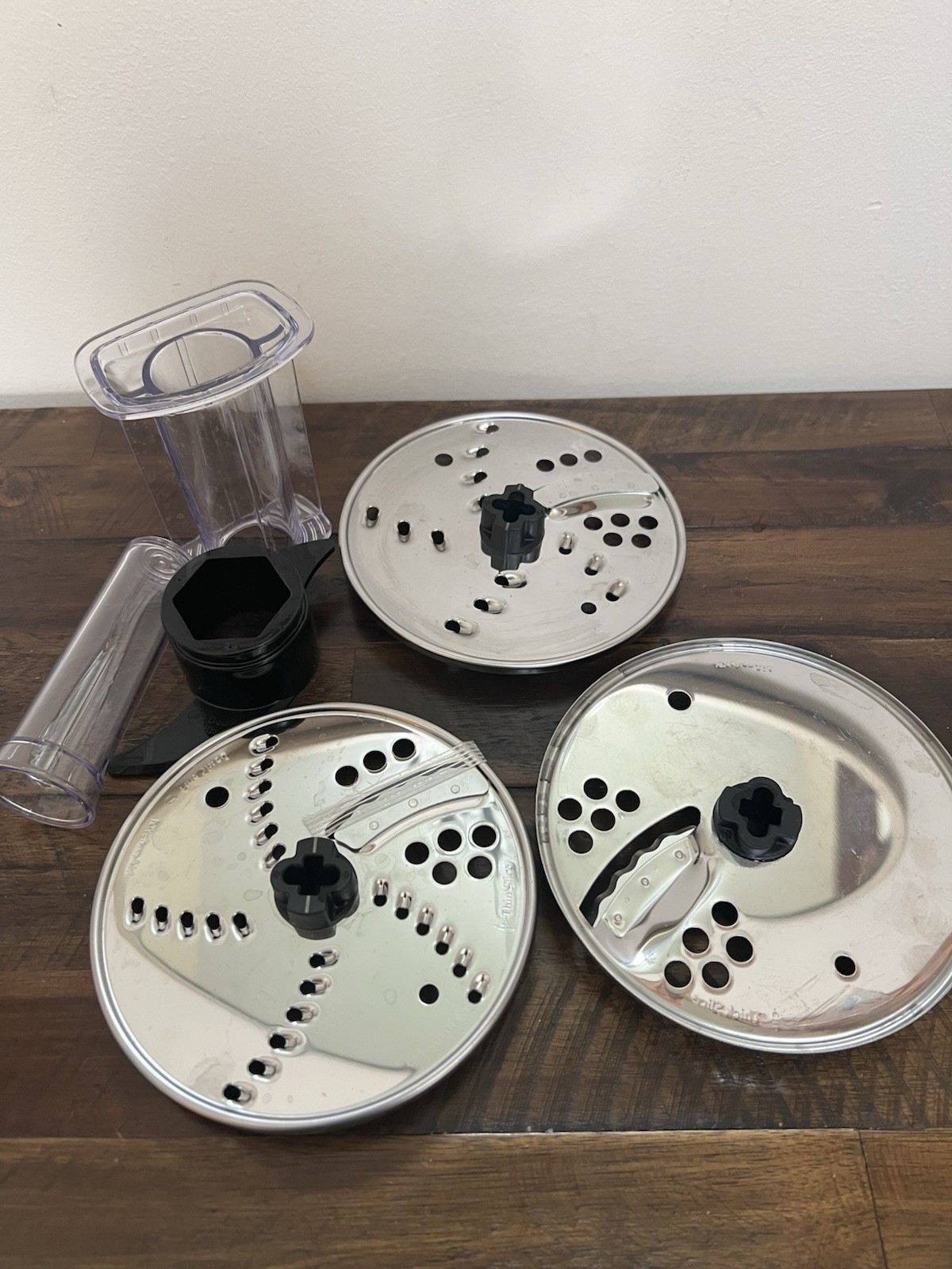Kitchen Aid Food processeor 5 Piece Replacement Blades Pusher Dough Slice Shred