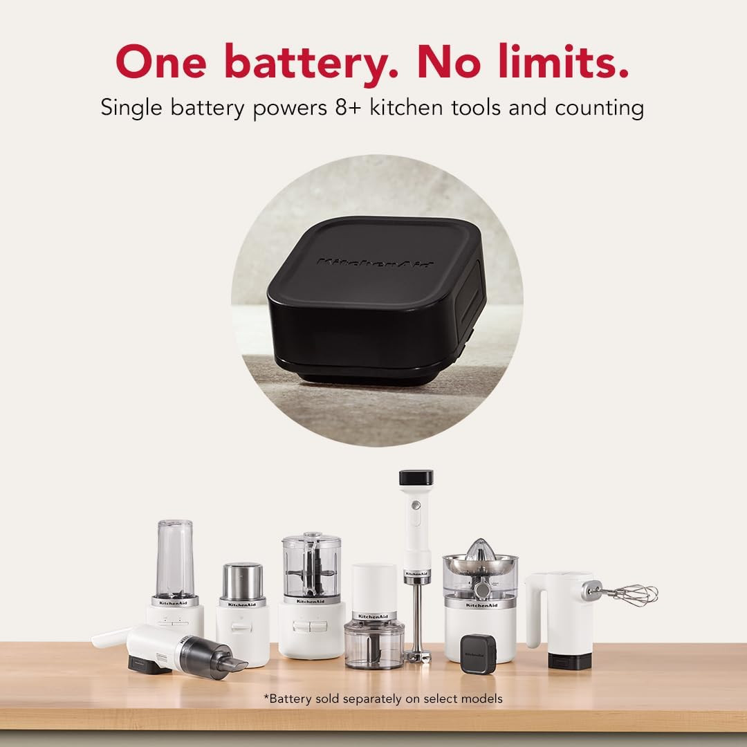 Go Cordless Top down Chopper – Battery Sold Separately, KTCR350, Porcelain White