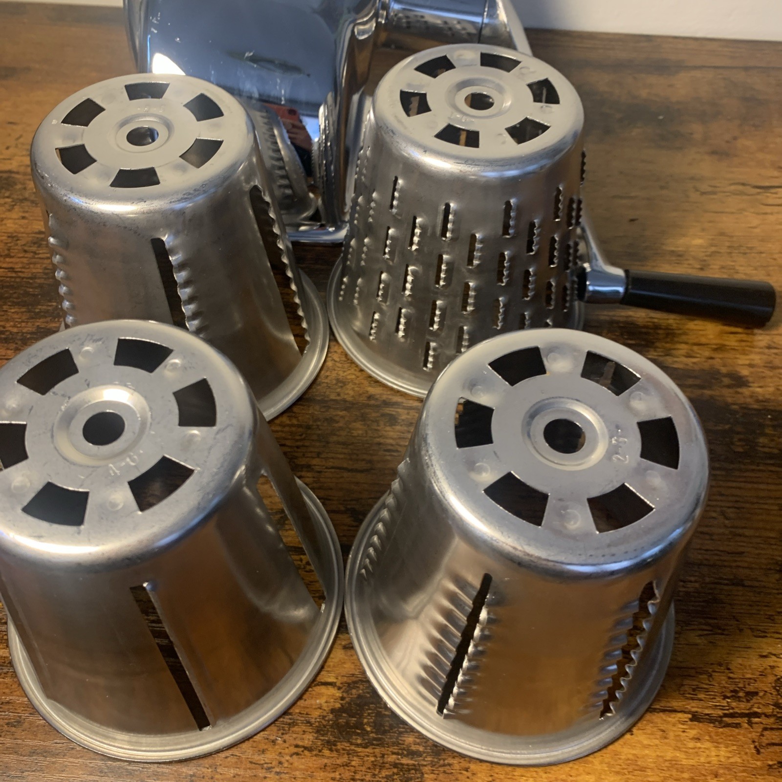 Saladmaster Food Processor Cutter Slicer Shredder Kitchen Tool Lot