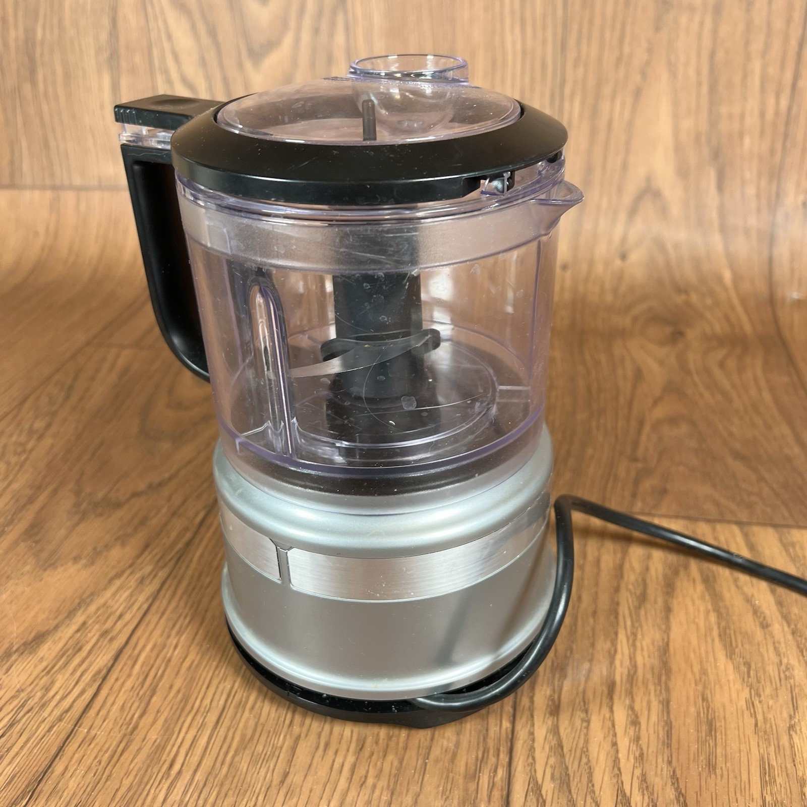 KitchenAid 3.5 Cup Mini Food Processor – KFC3516 – Light Silver: 2-Speed Chopper