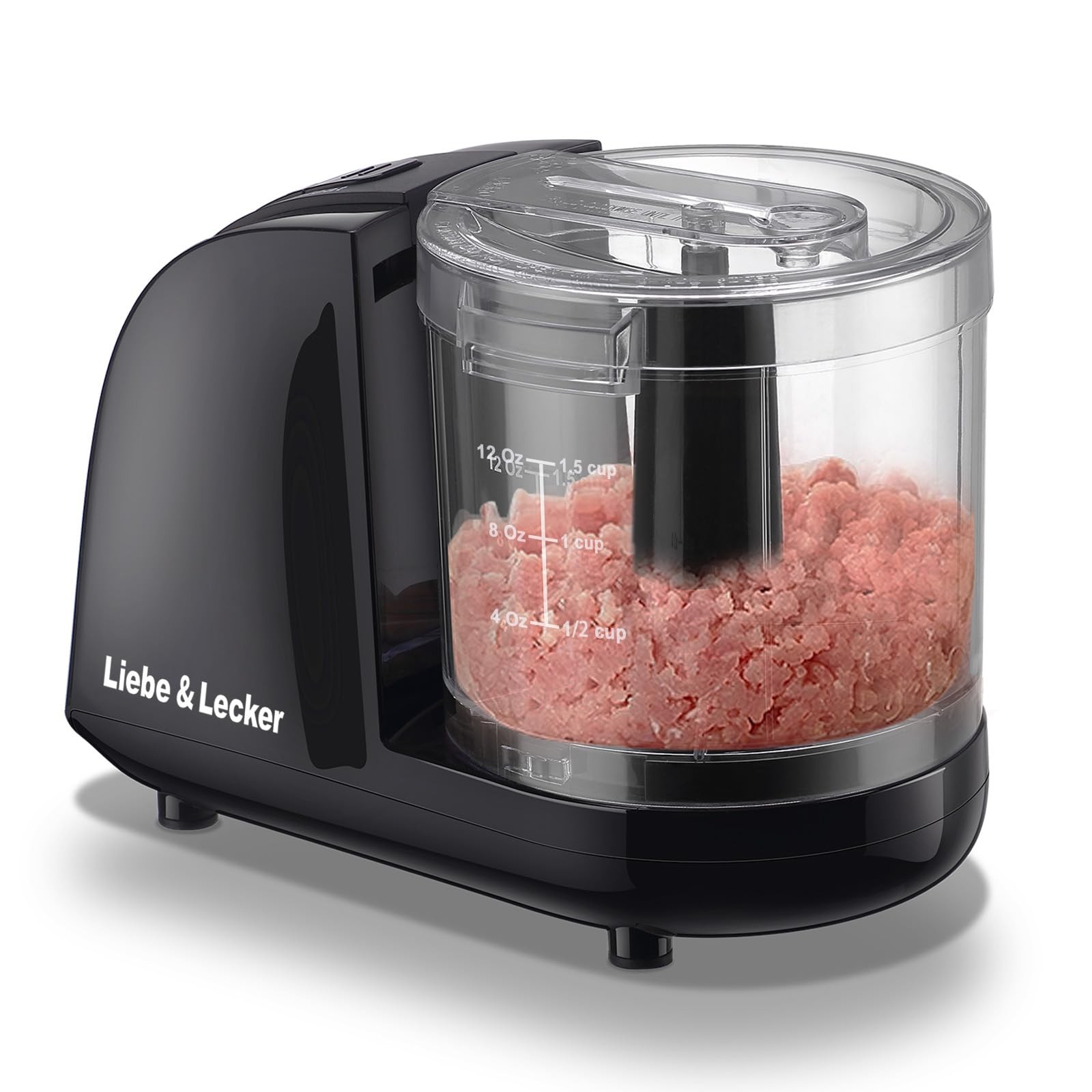 Liebe&Lecker Mini Food Processor,1.5 Cup Mini Chopper for Cutting Vegetable, …