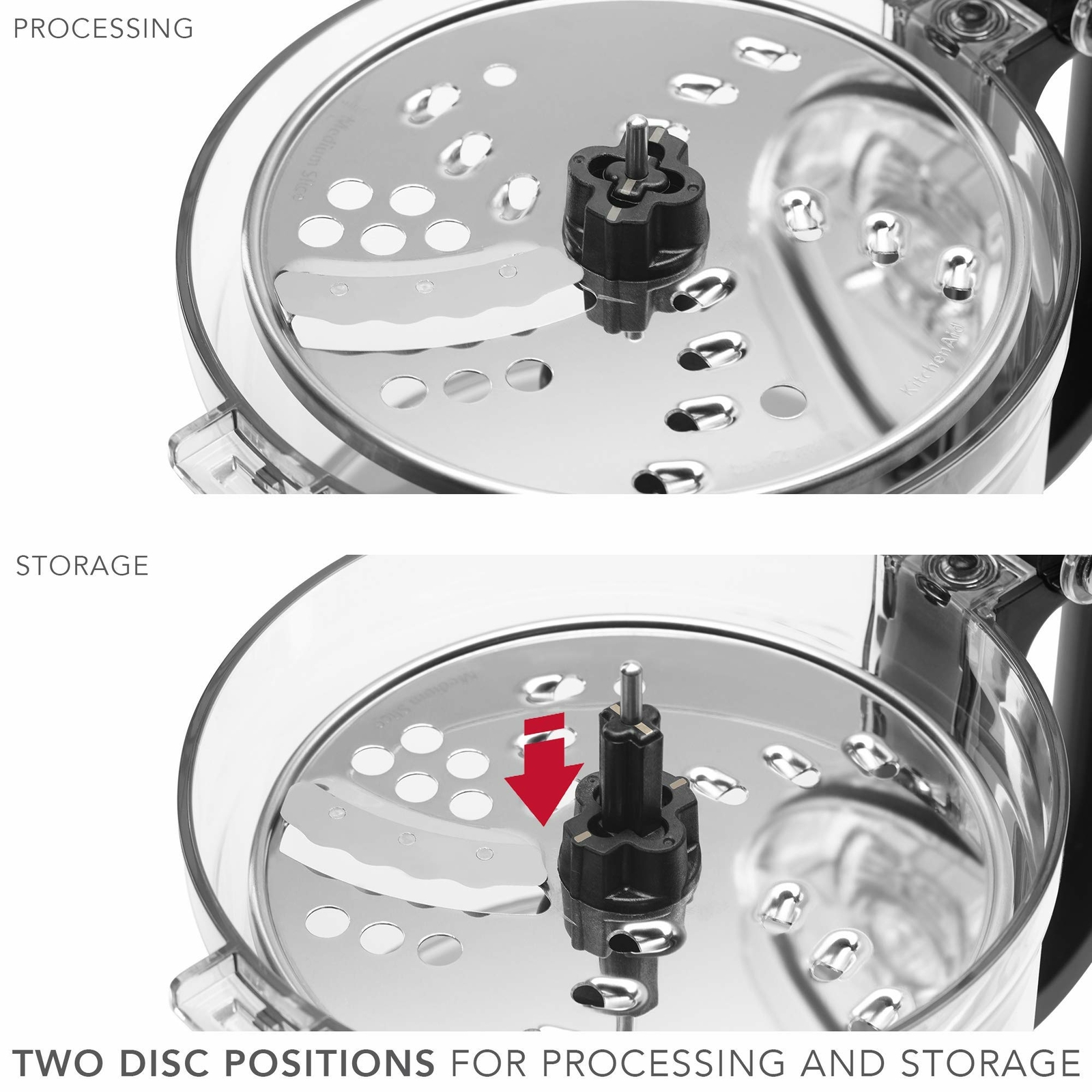 KitchenAid RKFP0718BM Food Processor, 7 Cup Black Matte (Used)