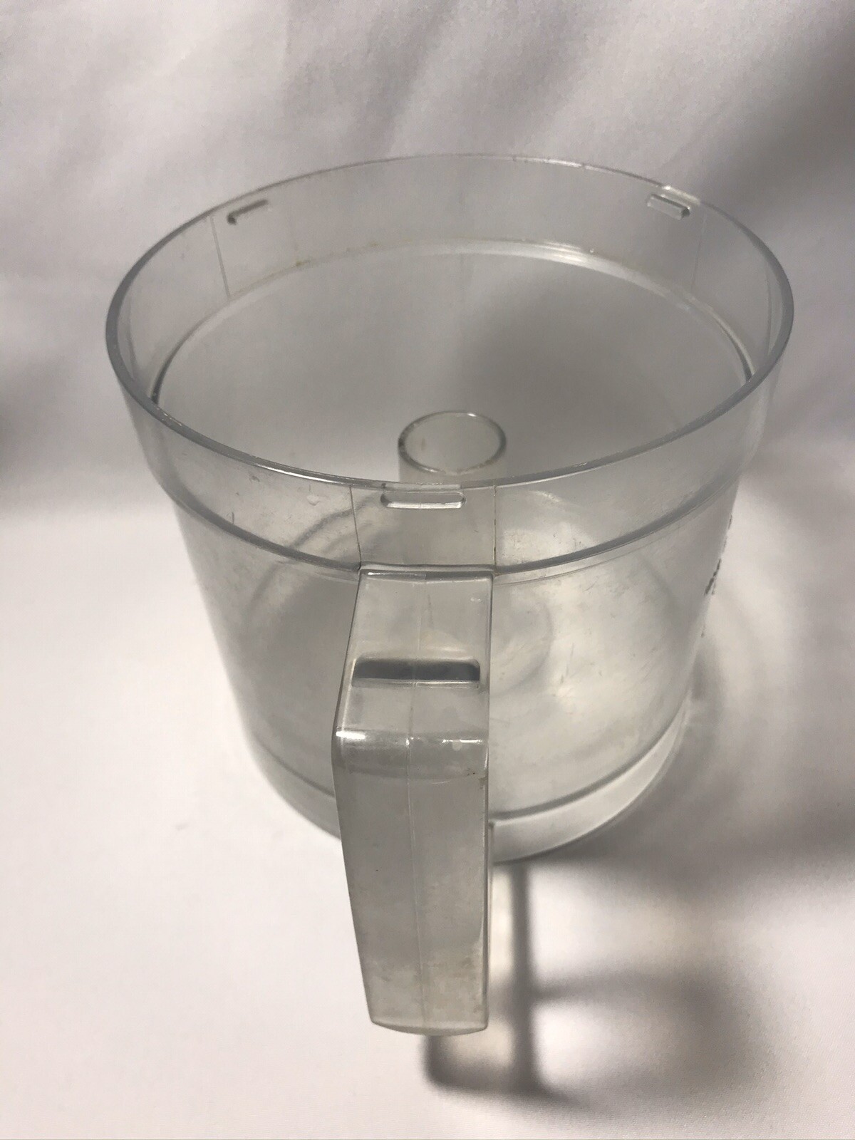 Hamilton Beach Food Processor Replacement Bowl Part Model # 70100 Used 3 Cups