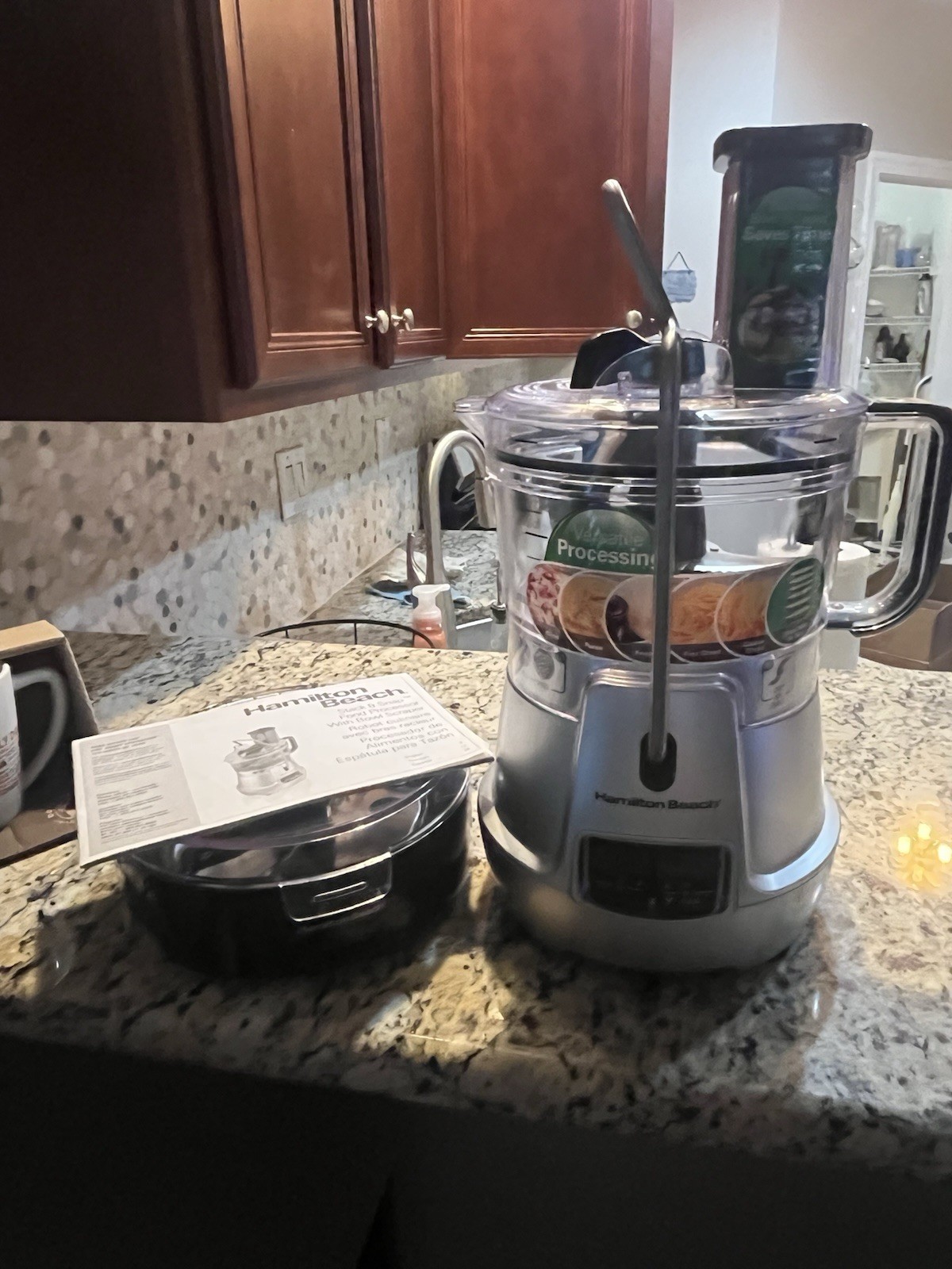 Hamilton Beach Stack & Snap 8-Cup Food Processor (70820)