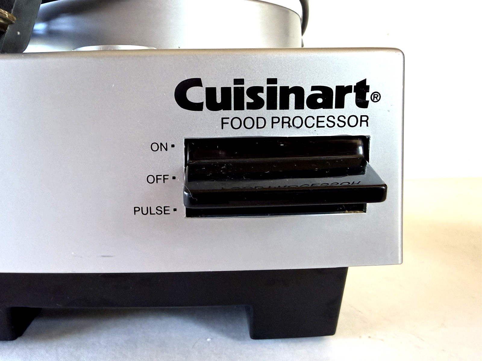 Cuisinart Basic Food Processor DLC-5 + Instructions Excellent Very Heavy