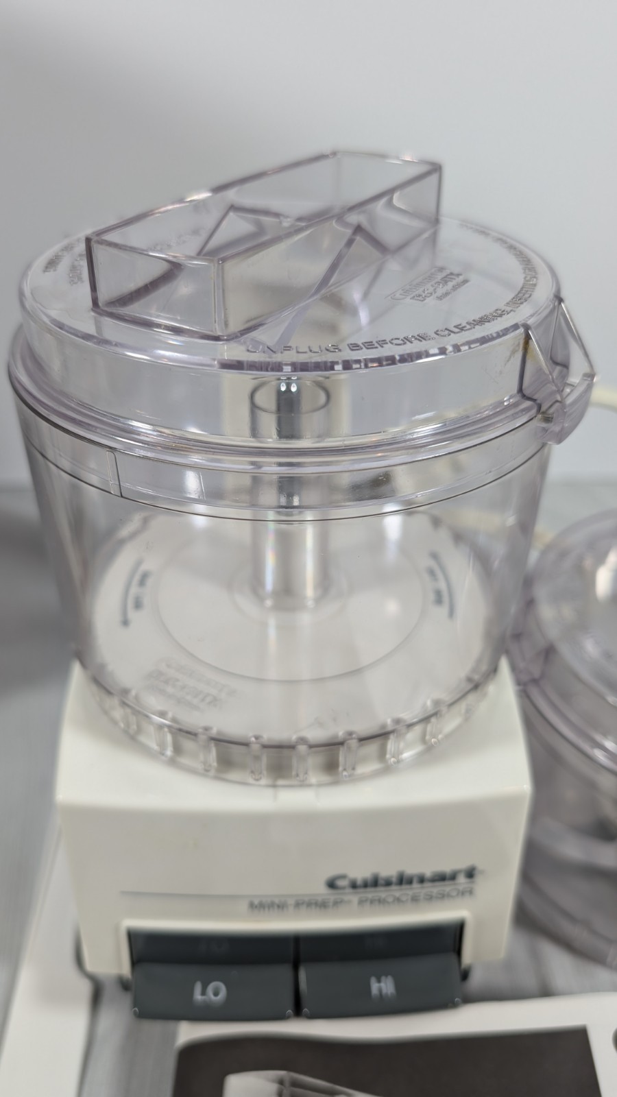 Cuisinart Mini-Prep Processor – White (Model DLC-1EB) Williams Sonoma Exclusive