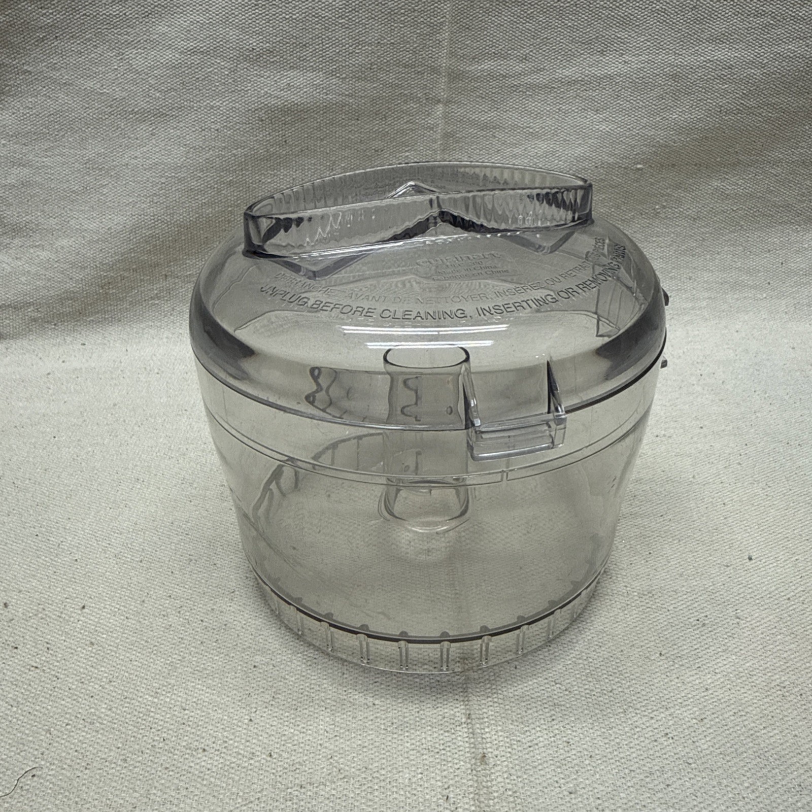 Cuisinart Mini Prep Plus DLC-200 & DLC-201 Food Processor Bowl And Lid Part